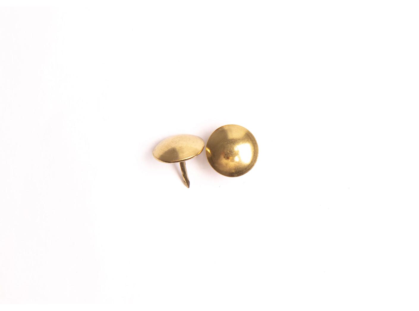 Decorative nails Brass Z1507, Ø14mm, 500pc/fp Decorative nails Brass Z1507, Ø14mm, 500pc/fp
