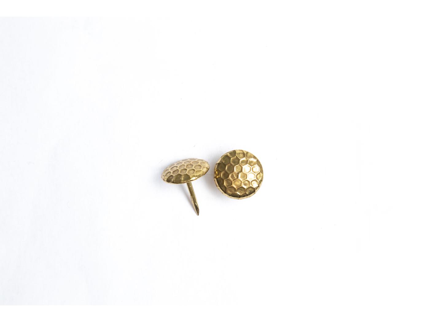 Decorative nails Brass Z1506, Ø13mm, 500pc/fp Decorative nails Brass Z1506, Ø13mm, 500pc/fp
