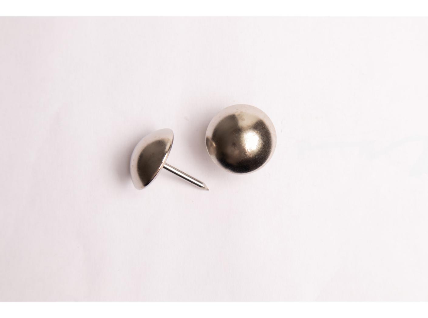 Decorative nails Nickel Z1504, Ø18mm, 250pc/fp Decorative nails Nickel Z1504, Ø18mm, 250pc/fp