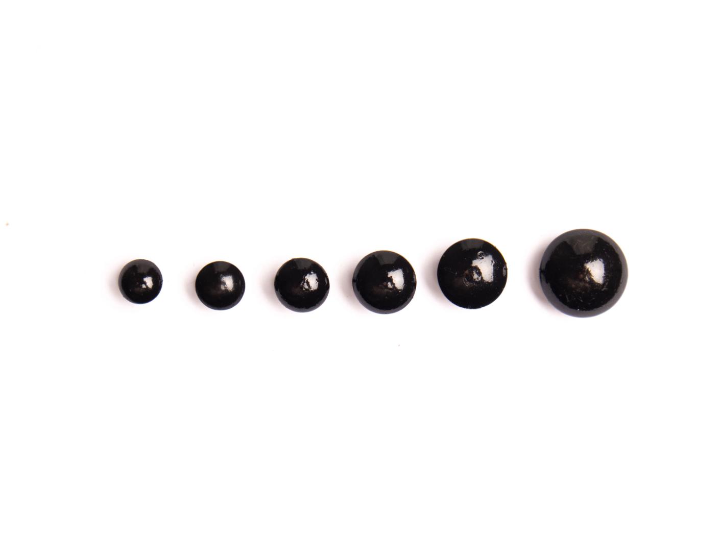 Decorative nails Black Z1507, Ø14mm, 500pc/fp Decorative nails Black Z1507, Ø14mm, 500pc/fp