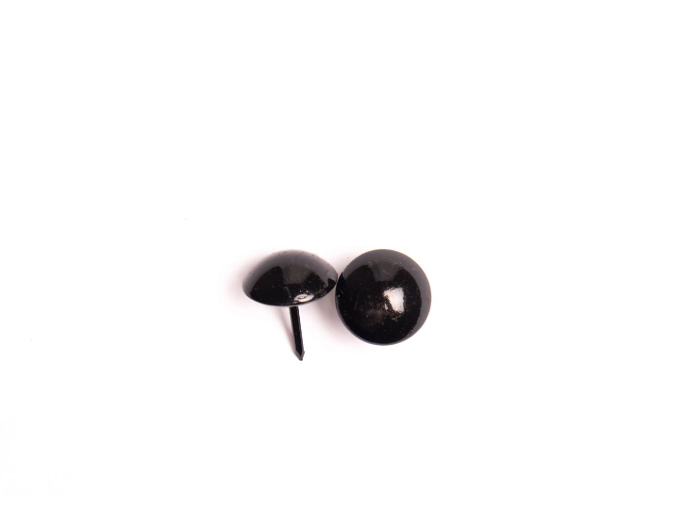 Decorative nails Black Z1504, Ø18mm, 250pc/fp Decorative nails Black Z1504, Ø18mm, 250pc/fp