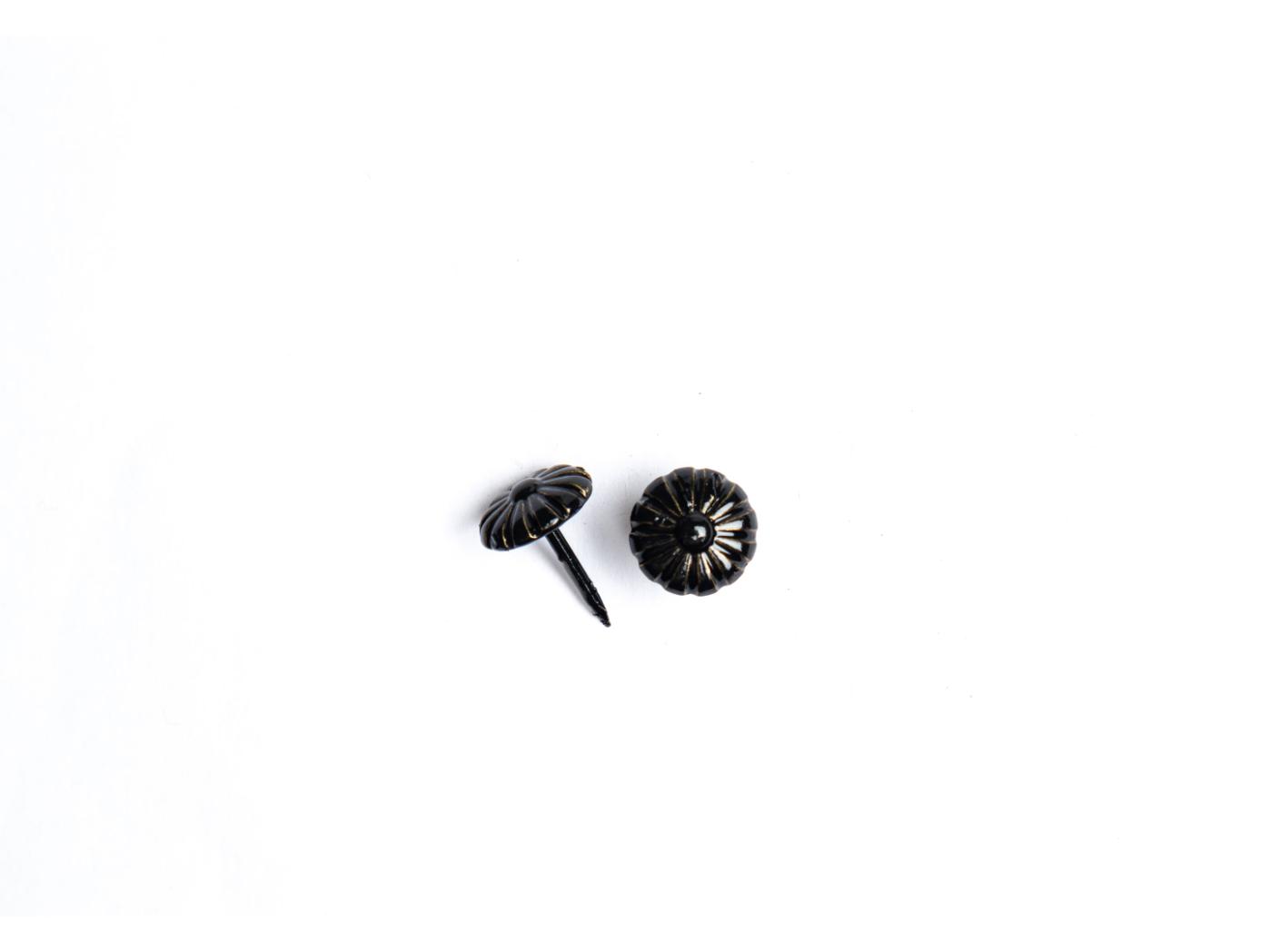 Decorative nails Black Z547, Ø14mm, 250pc/fp Decorative nails Black Z547, Ø14mm, 250pc/fp