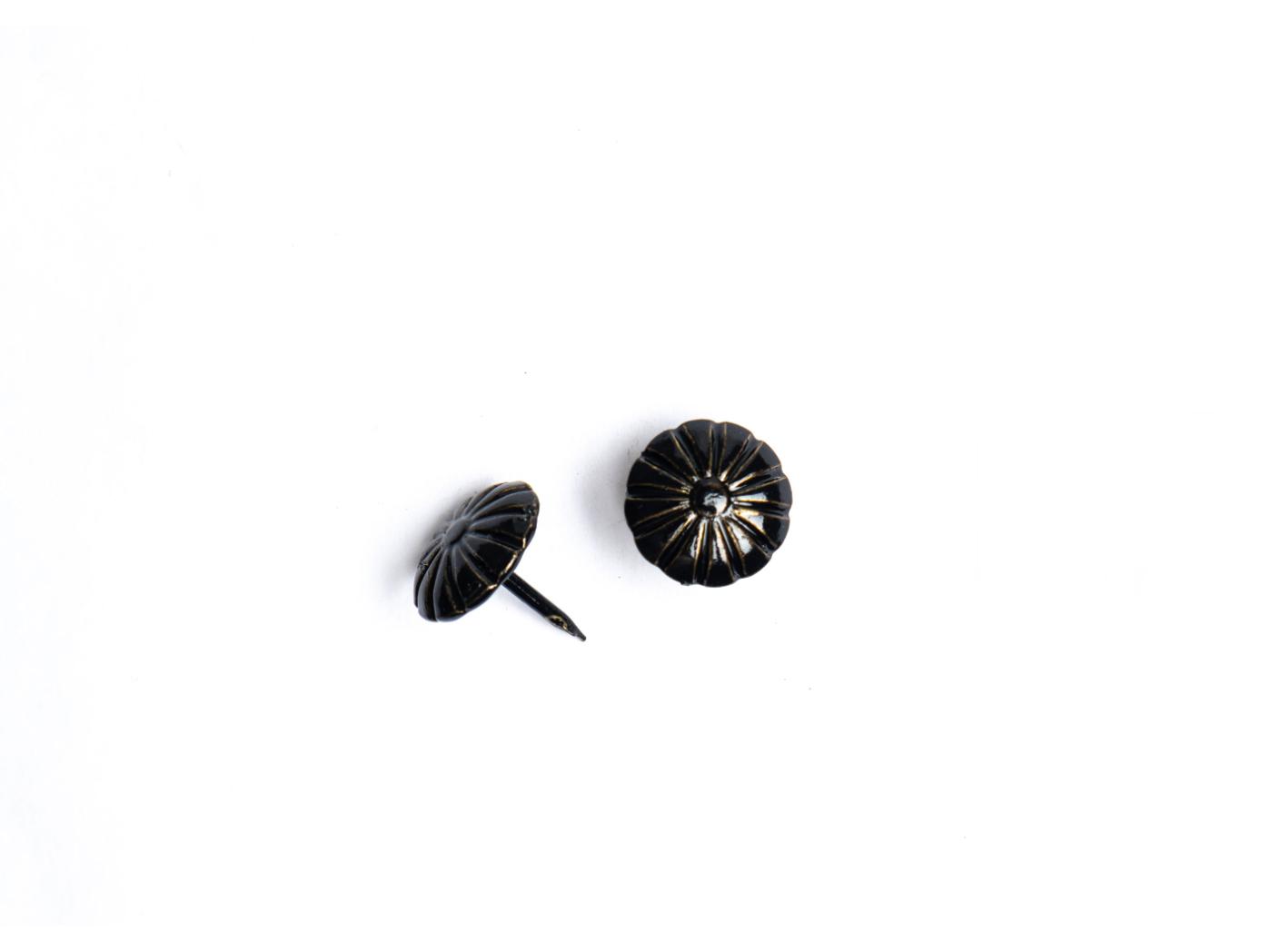 Decorative nails Black Z548, Ø11mm, 1000pc/fp Decorative nails Black Z548, Ø11mm, 1000pc/fp