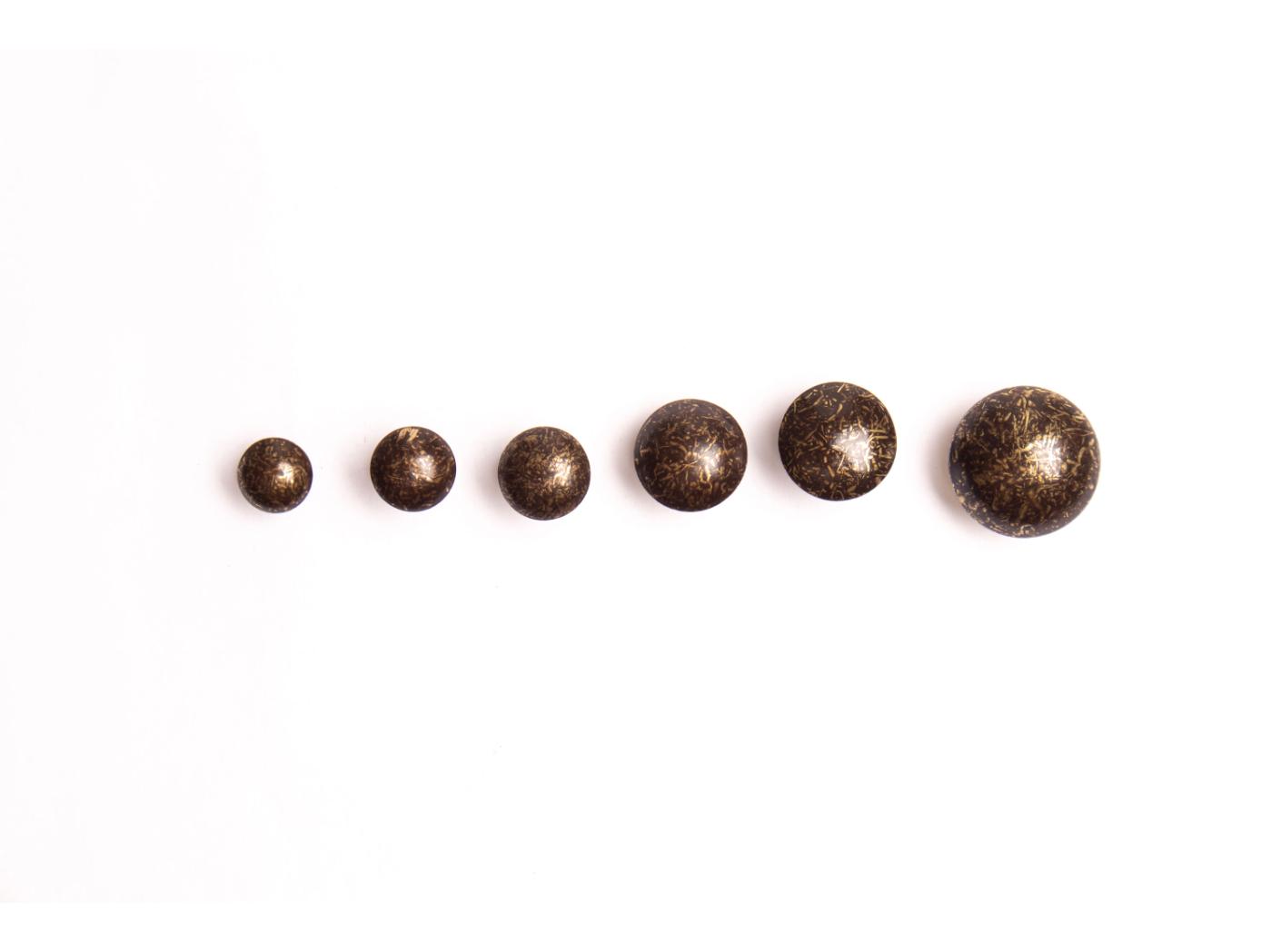 Decorative nails GM spotted Z1507, Ø14mm, 500pc/fp Decorative nails GM spotted Z1507, Ø14mm, 500pc/fp