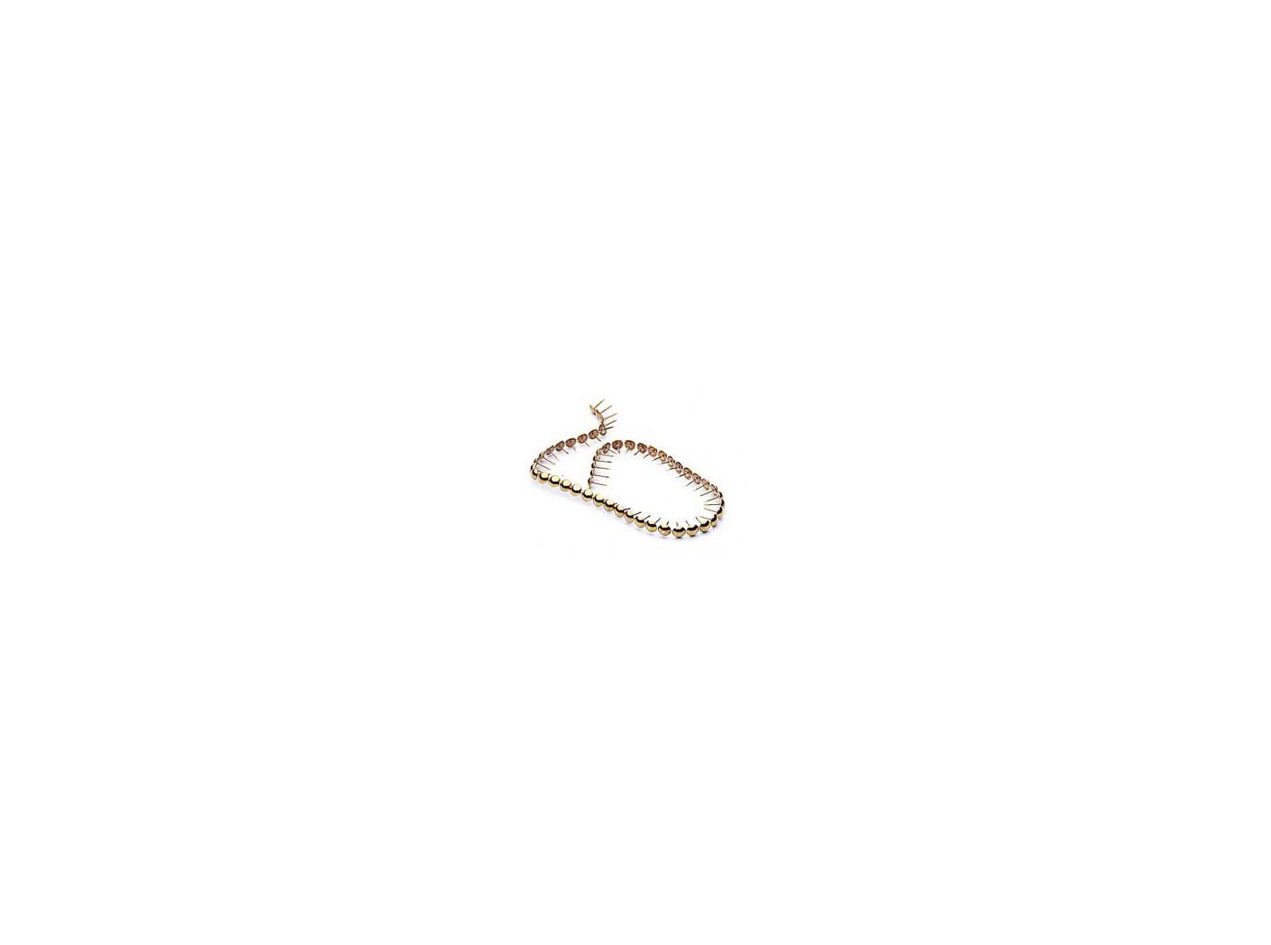 Decorative nails for gun Brass, Ø9,5mm, 3000pc/fp Decorative nails for gun Brass, Ø9,5mm, 3000pc/fp