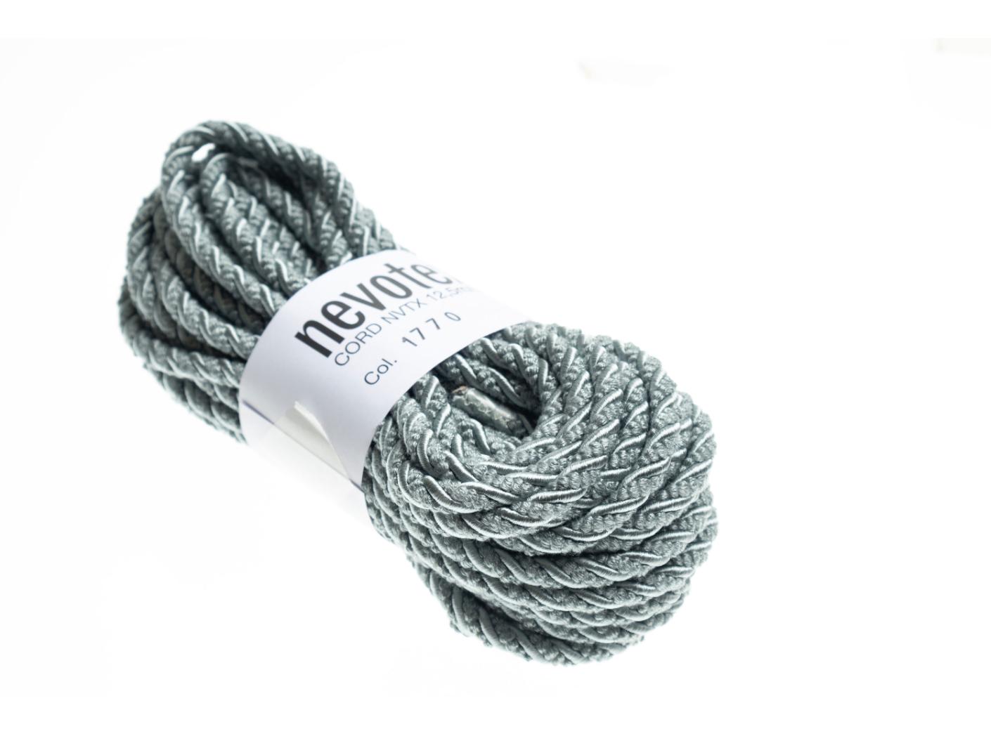 Cord NVTX matt/shiny 1770 Misty grey, 12,5m/fp Cord NVTX matt/shiny 1770 Misty grey, 12,5m/fp