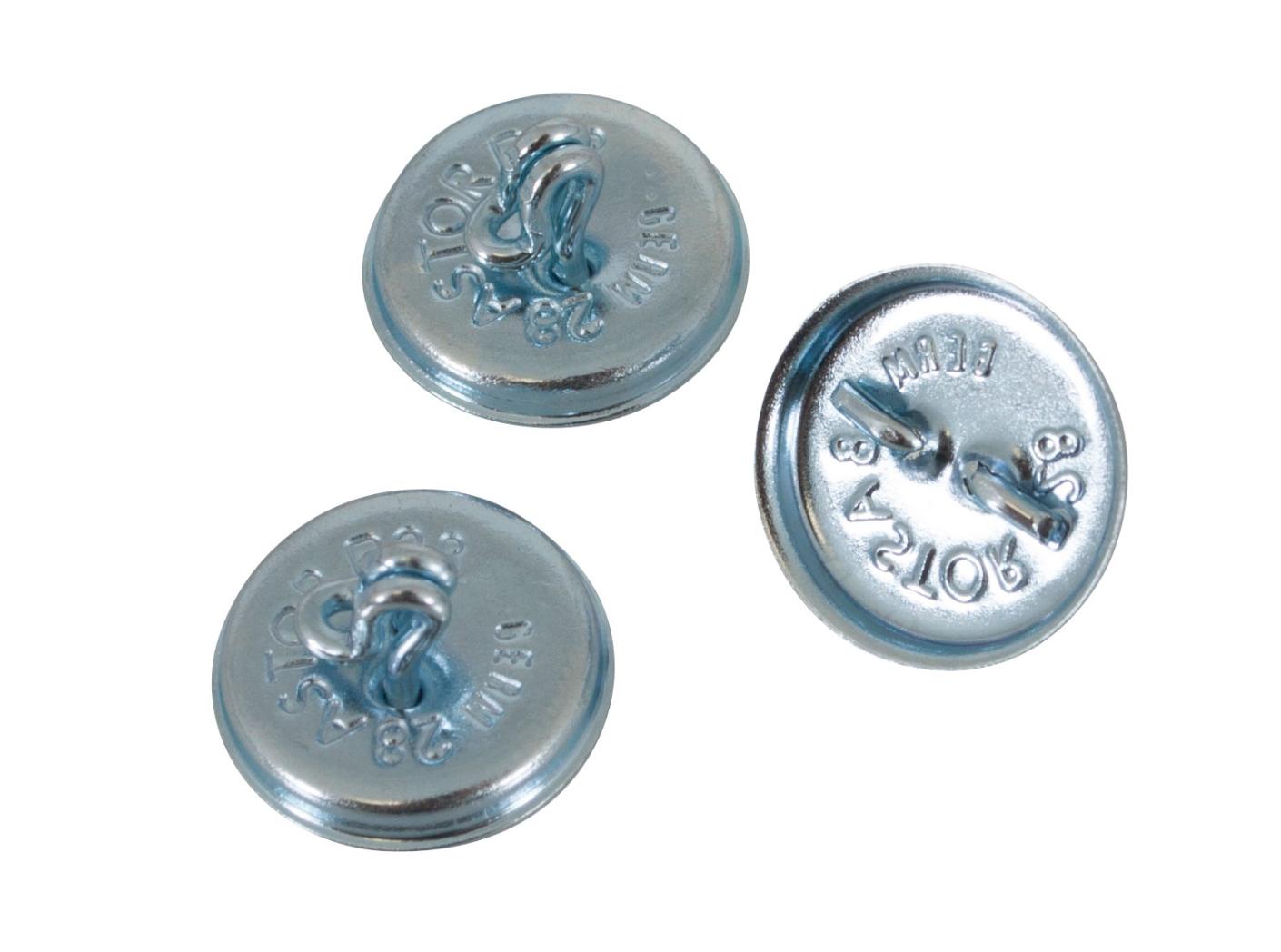 Botton mould A44 bottom hook, Ø24,8mm, 250pc/fp Botton mould A44 bottom hook, Ø24,8mm, 250pc/fp