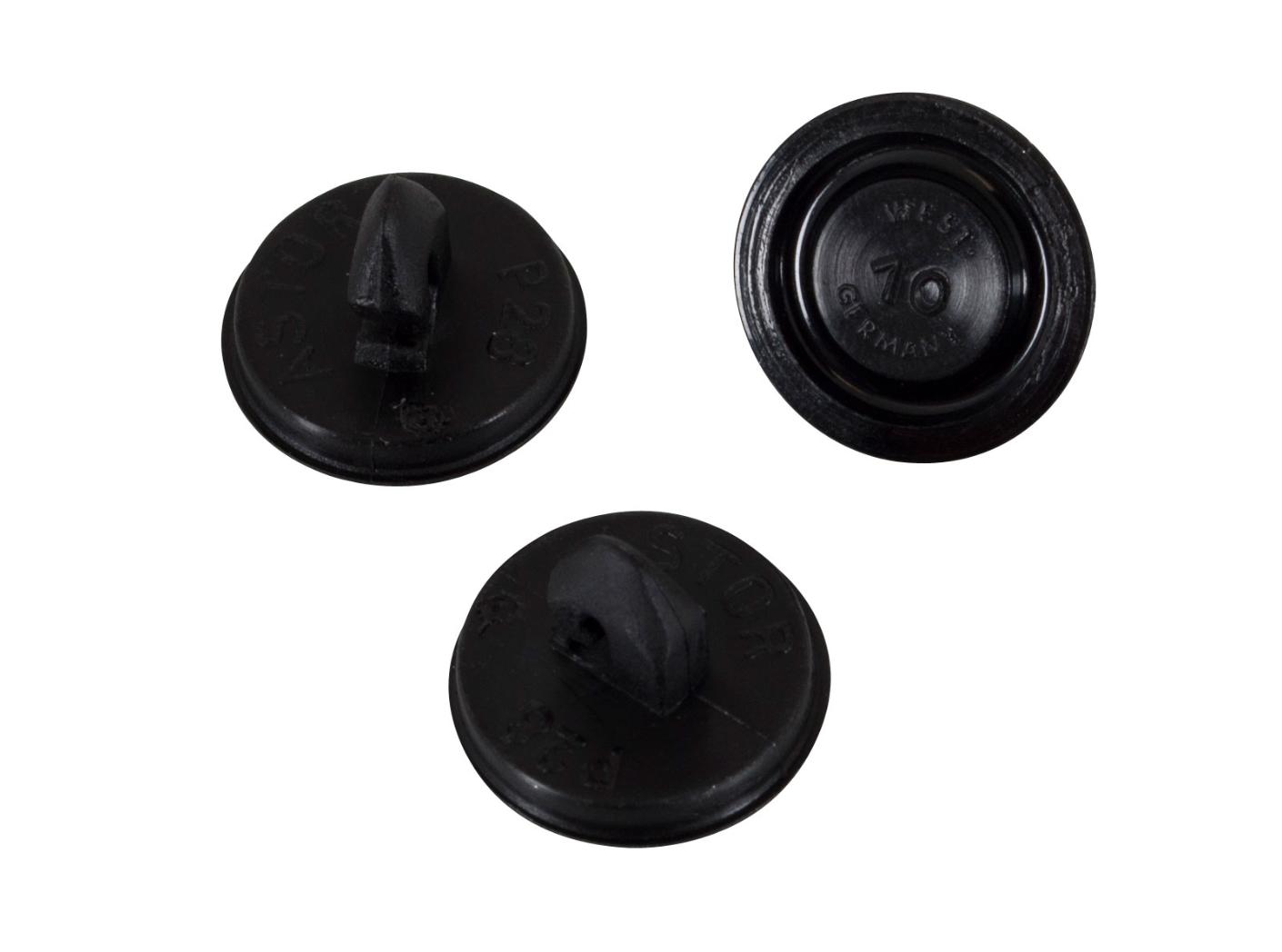 Botton mould A28 bottom hook plastic, Ø15,15mm, 1000pc/fp Botton mould A28 bottom hook plastic, Ø15,15mm, 1000pc/fp