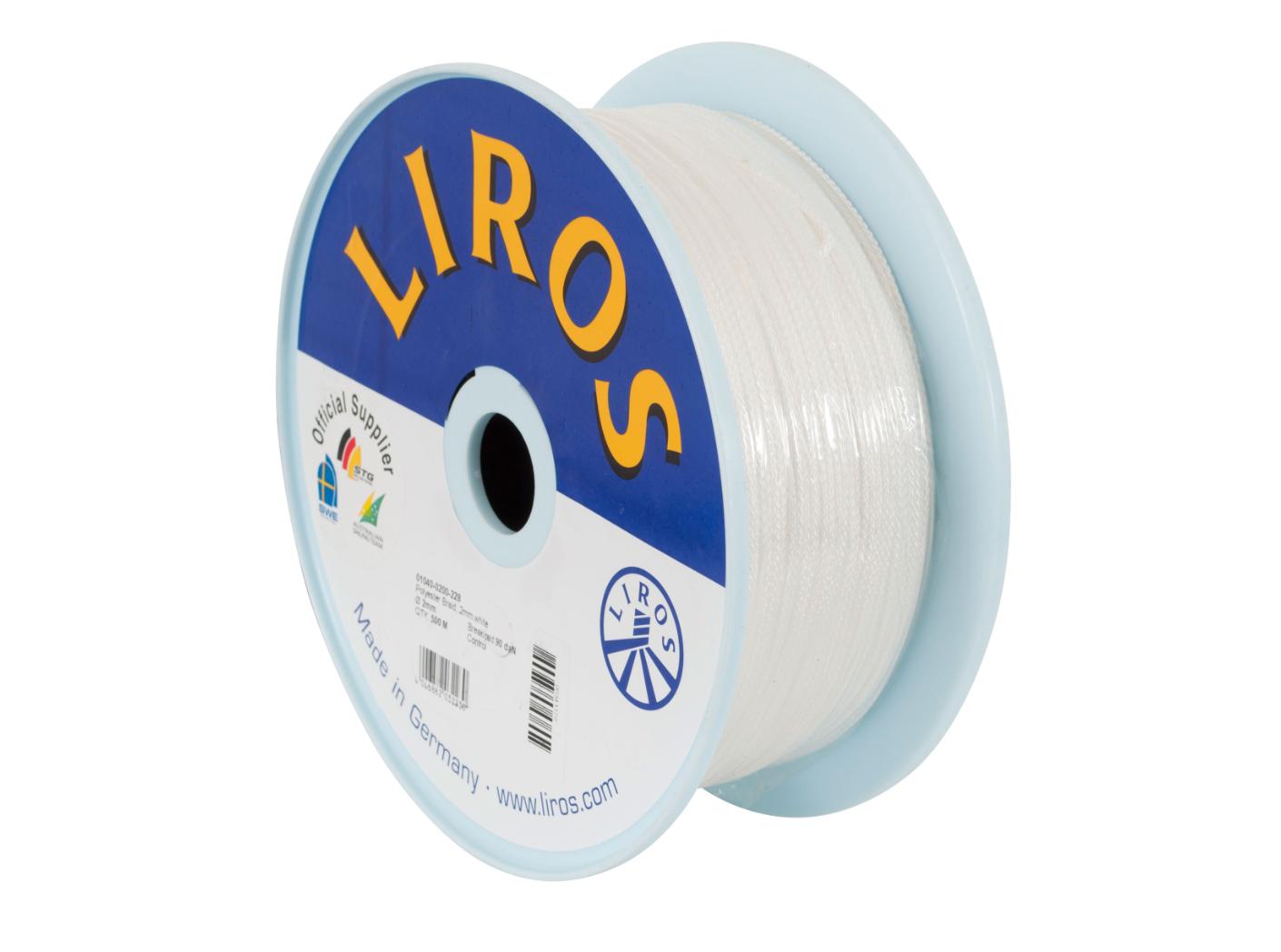 Venetian blind cord White, 2,0mm, 500m/rl Venetian blind cord White, 2,0mm, 500m/rl