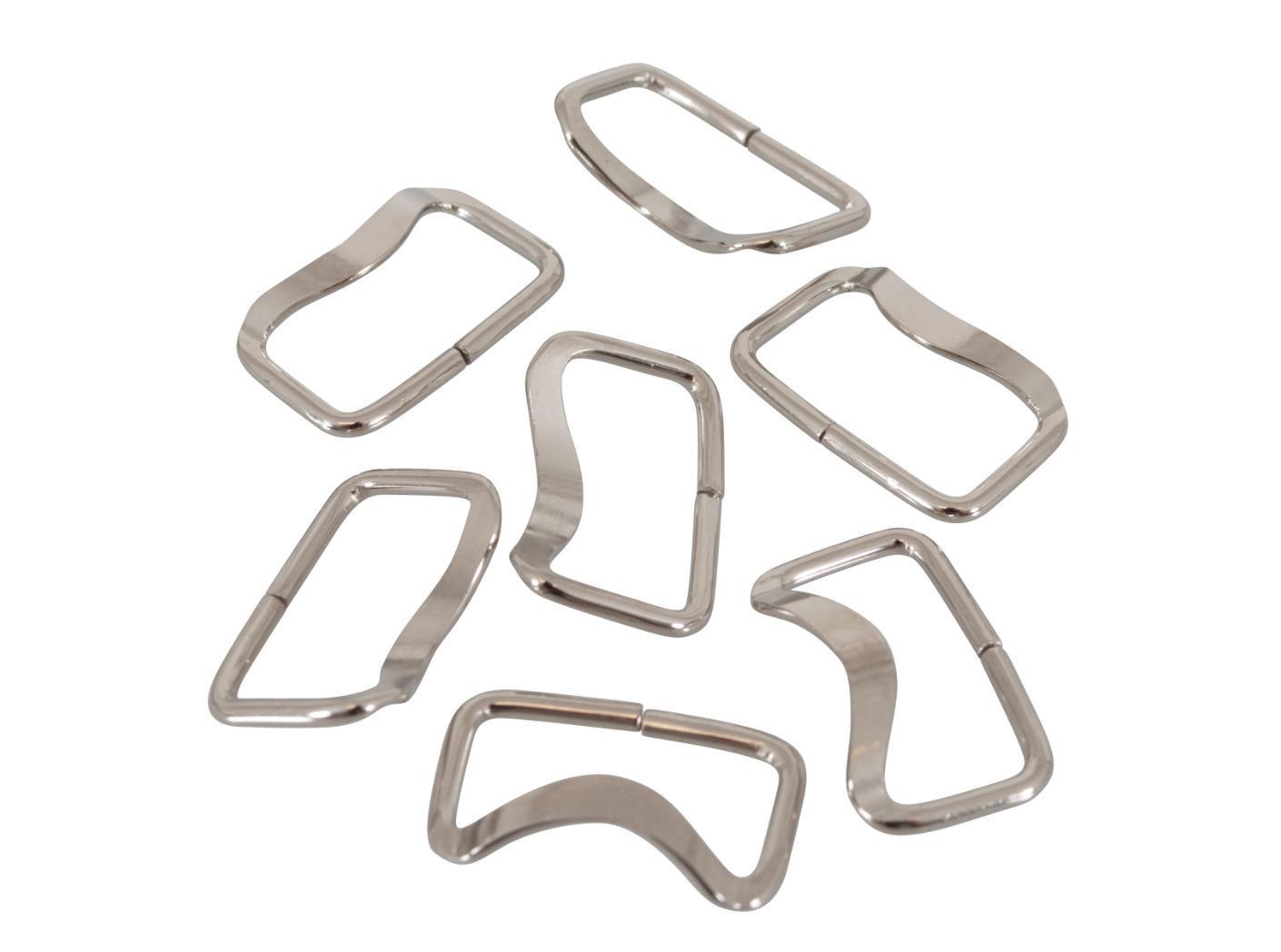 Elastic band buckles, 2 parts Elastic band buckles, 2 parts