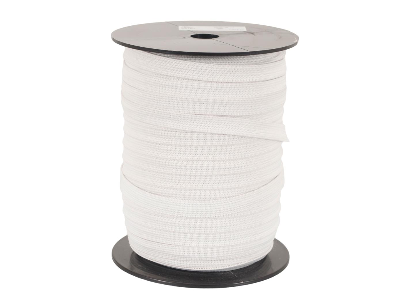 Elastic band 43001 Off white, 15mm, 100m/rl Elastic band 43001 Off white, 15mm, 100m/rl
