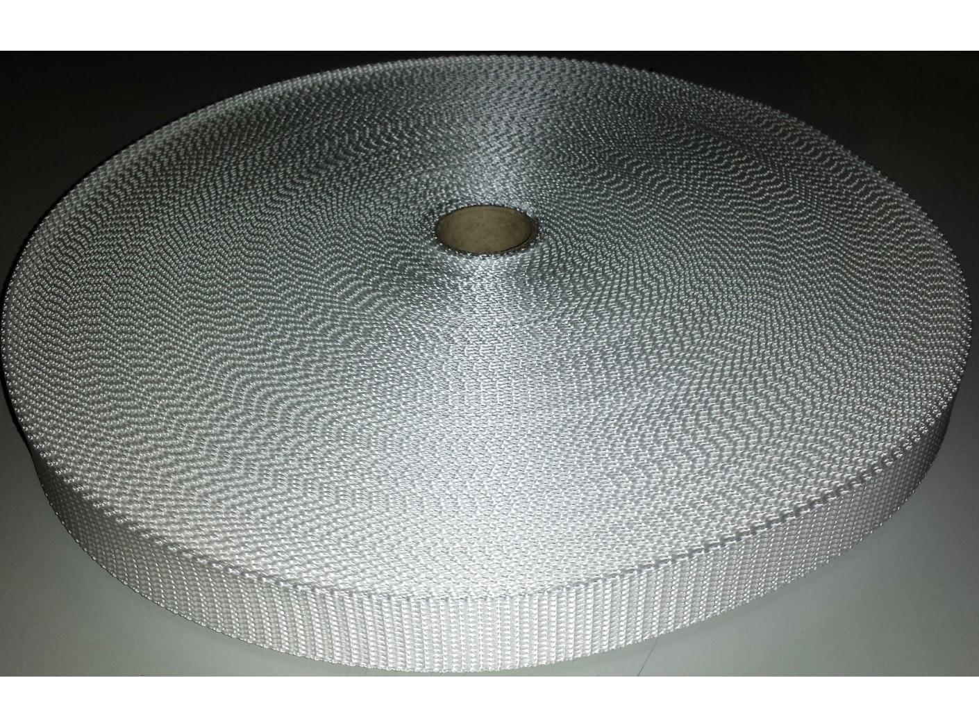 Polypropylene band White, 25mm, 50m/rl Polypropylene band White, 25mm, 50m/rl