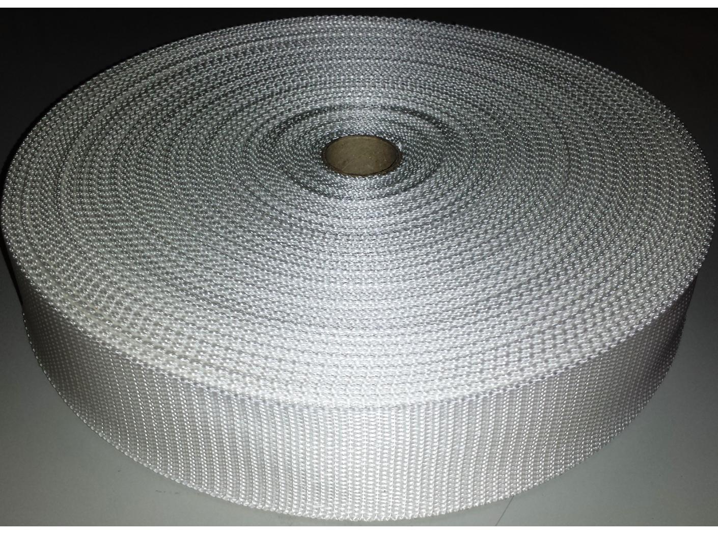 Polypropylene band White, 50mm, 50m/rl Polypropylene band White, 50mm, 50m/rl