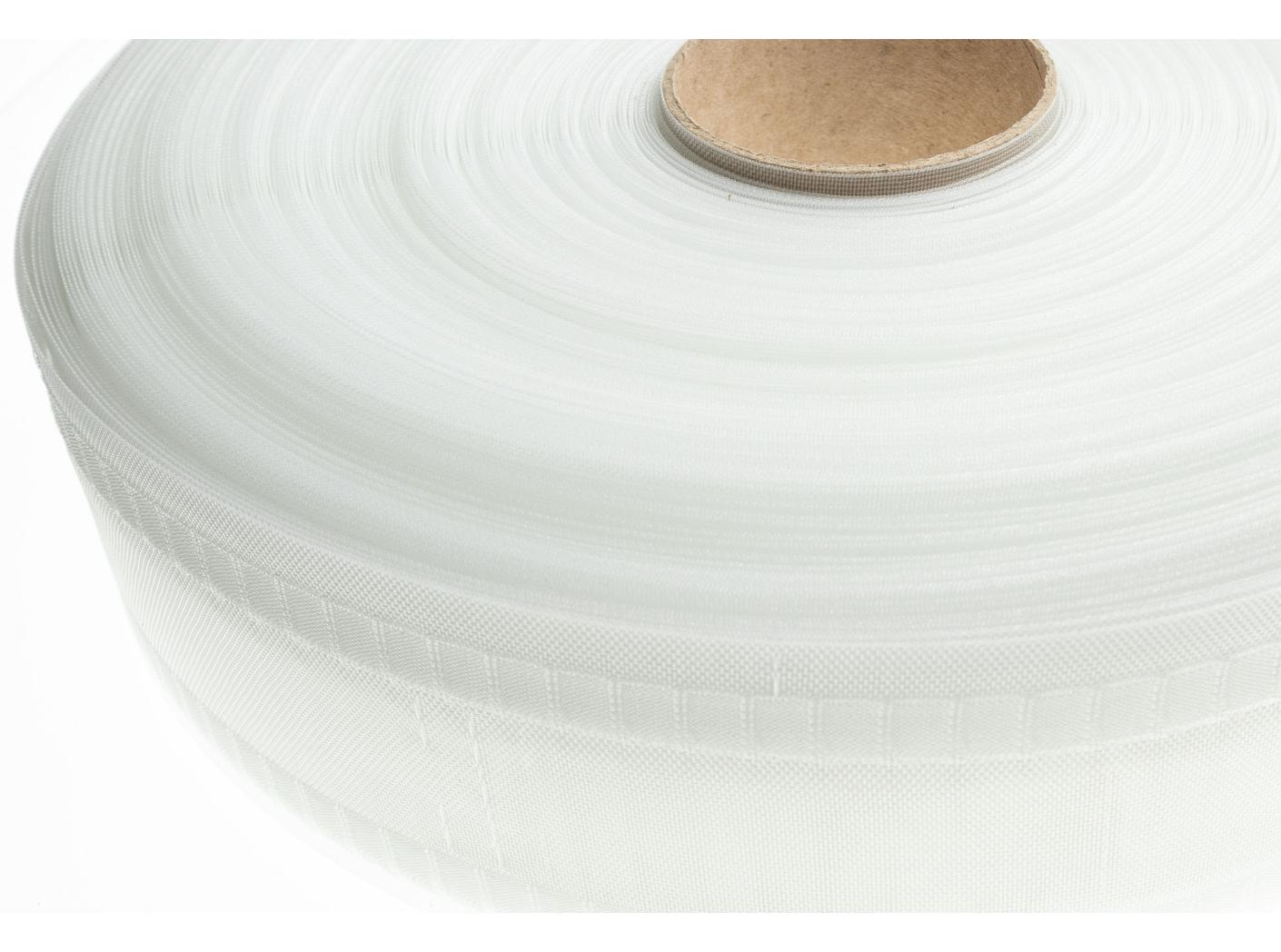 Gardineband Wave Transparent, 80mm, 100m/rl Gardineband Wave Transparent, 80mm, 100m/rl