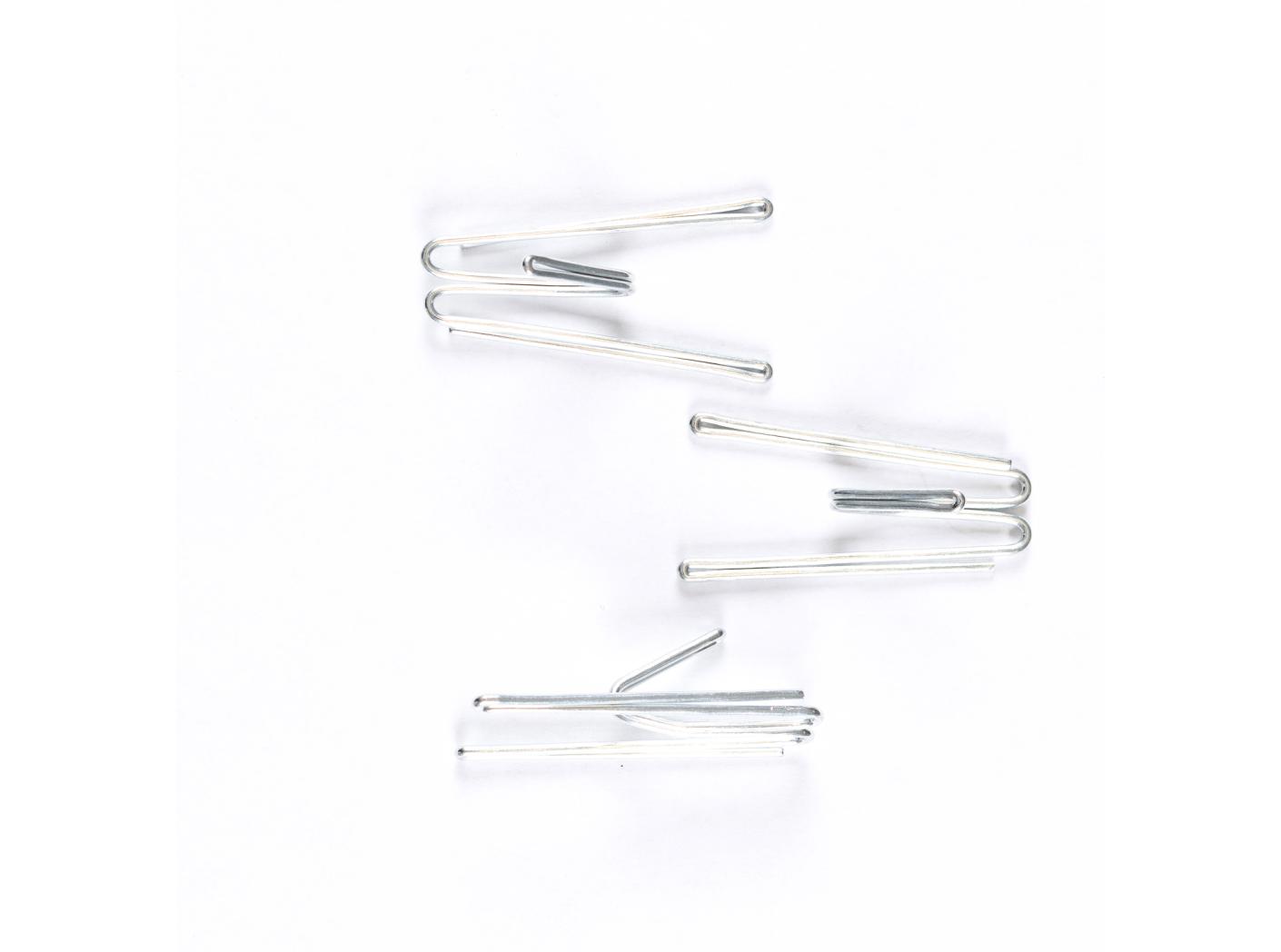 2-Fingerhaken niedrig, 100st/fp 2-Fingerhaken niedrig, 100st/fp