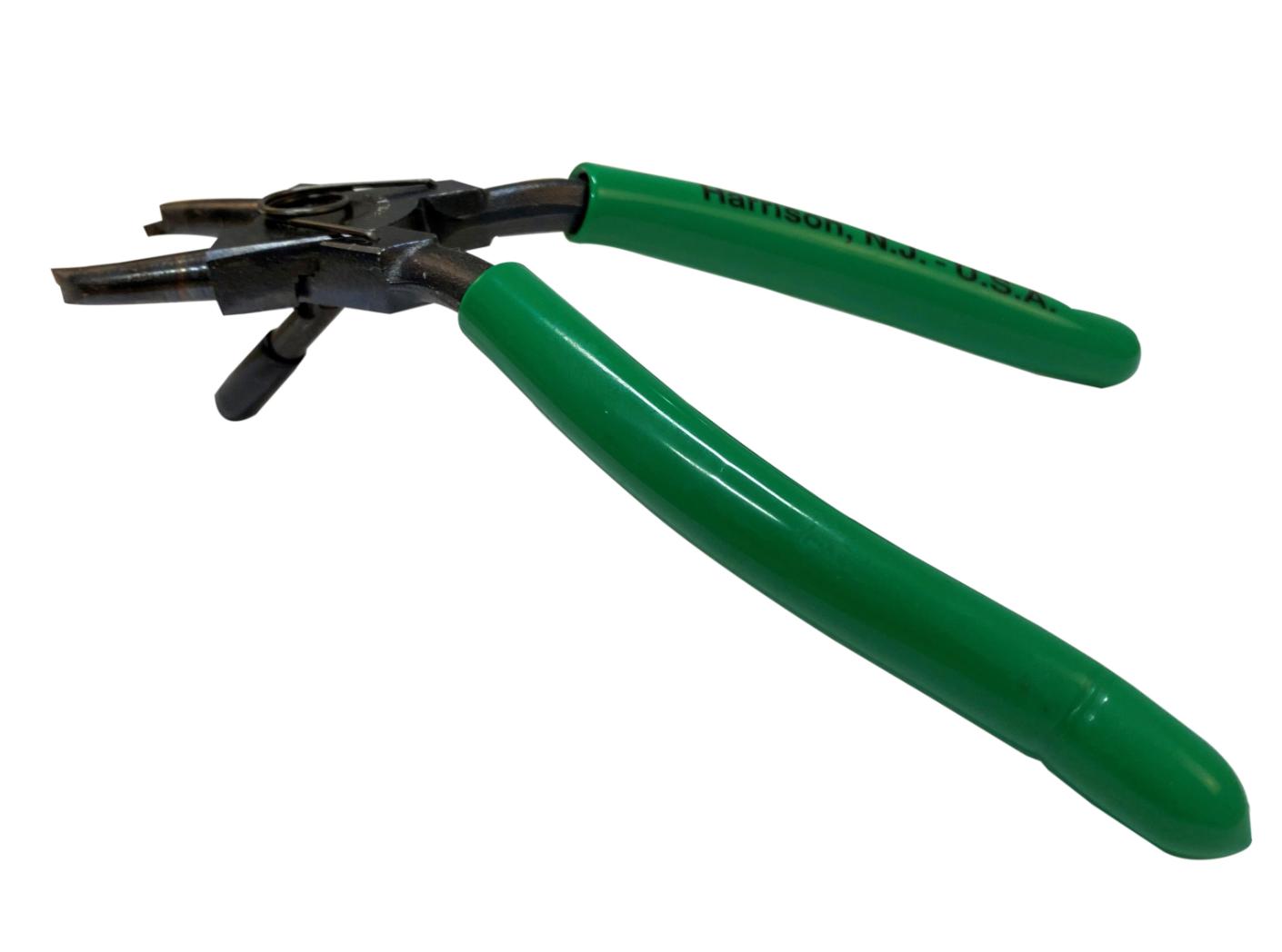 Staple pliers with level claque Staple pliers with level claque