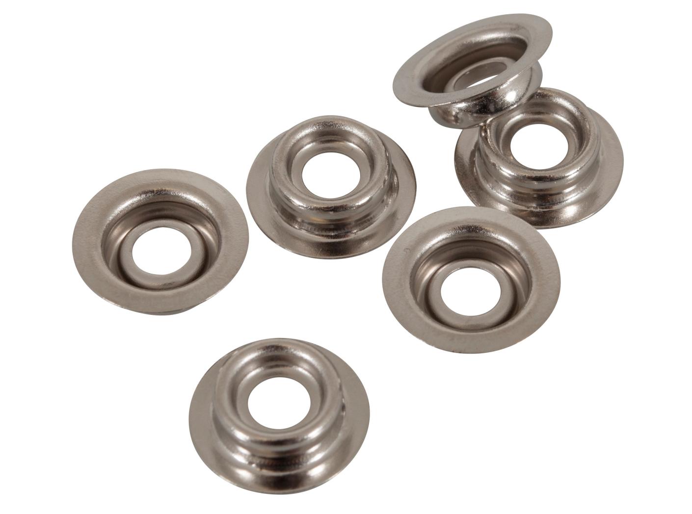 Press fasteners Stud Nickel plated, 1000pc/fp Press fasteners Stud Nickel plated, 1000pc/fp
