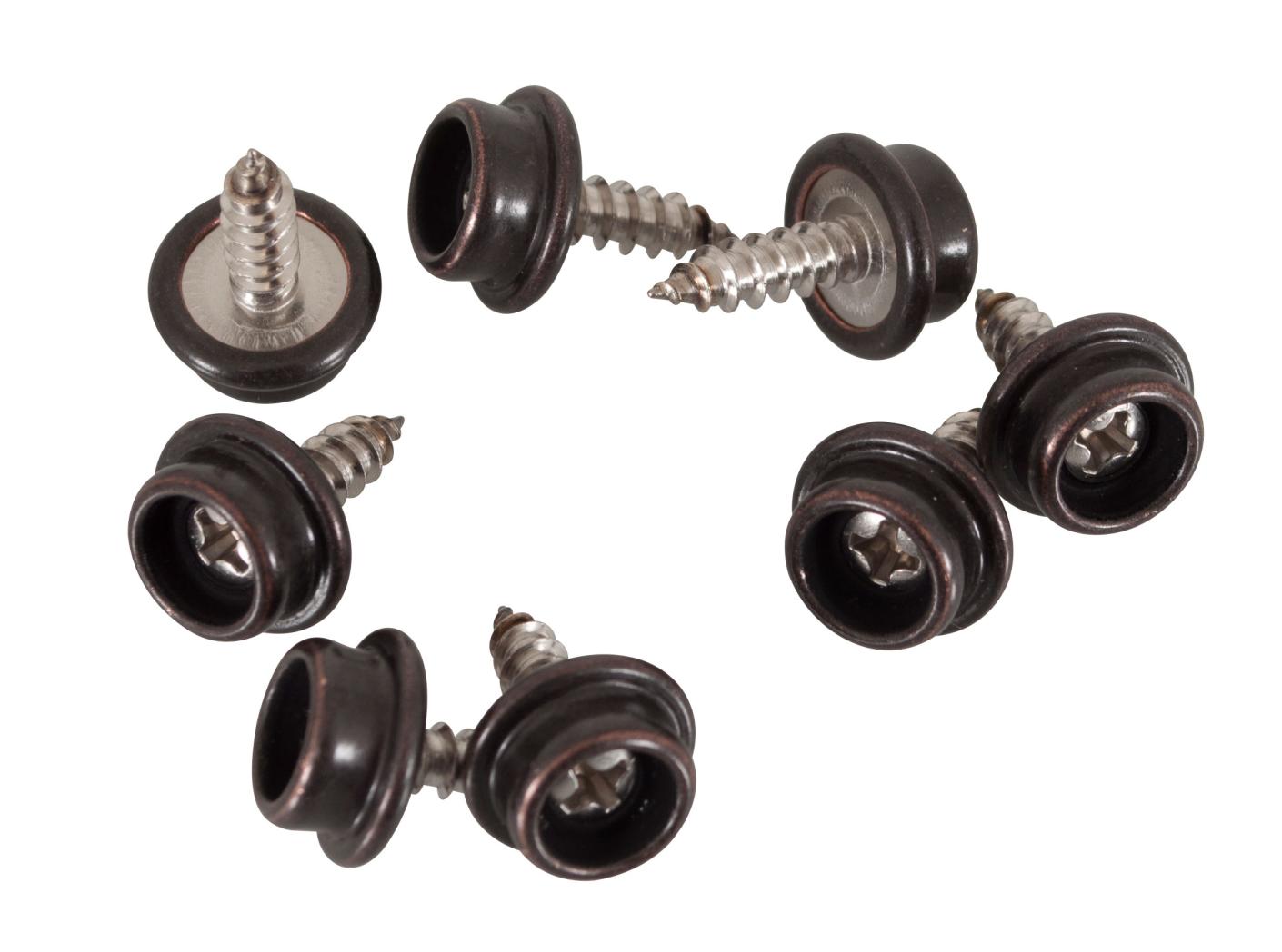 Press fastener lower Oxidized 12 mm screw Press fastener lower Oxidized 12 mm screw