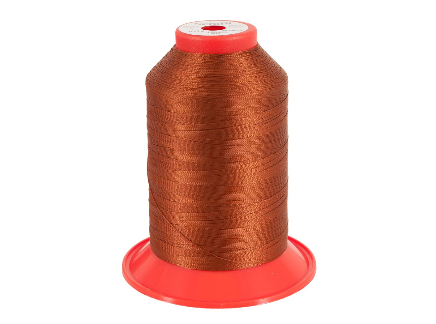 Sewing thread Serafil 40, 172 Rusty brown, 1200m/rl Sewing thread Serafil 40, 172 Rusty brown, 1200m/rl