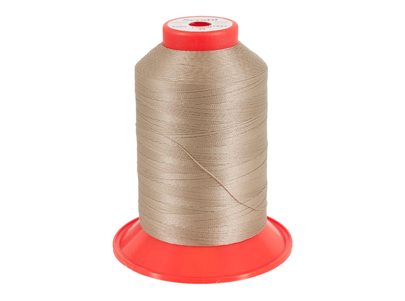 Sewing thread Serafil 40, 380 Brown-beige, 1200m/rl Sewing thread Serafil 40, 380 Brown-beige, 1200m/rl