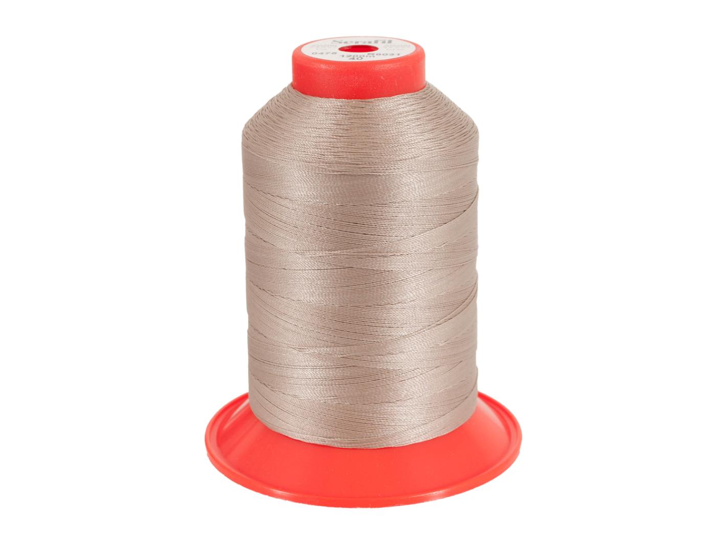 Sewing thread Serafil 40, 475 Nougat, 1200m/rl Sewing thread Serafil 40, 475 Nougat, 1200m/rl