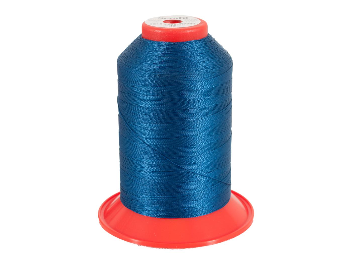 Sewing thread Serafil 40, 816 Blue, 1200m/rl Sewing thread Serafil 40, 816 Blue, 1200m/rl