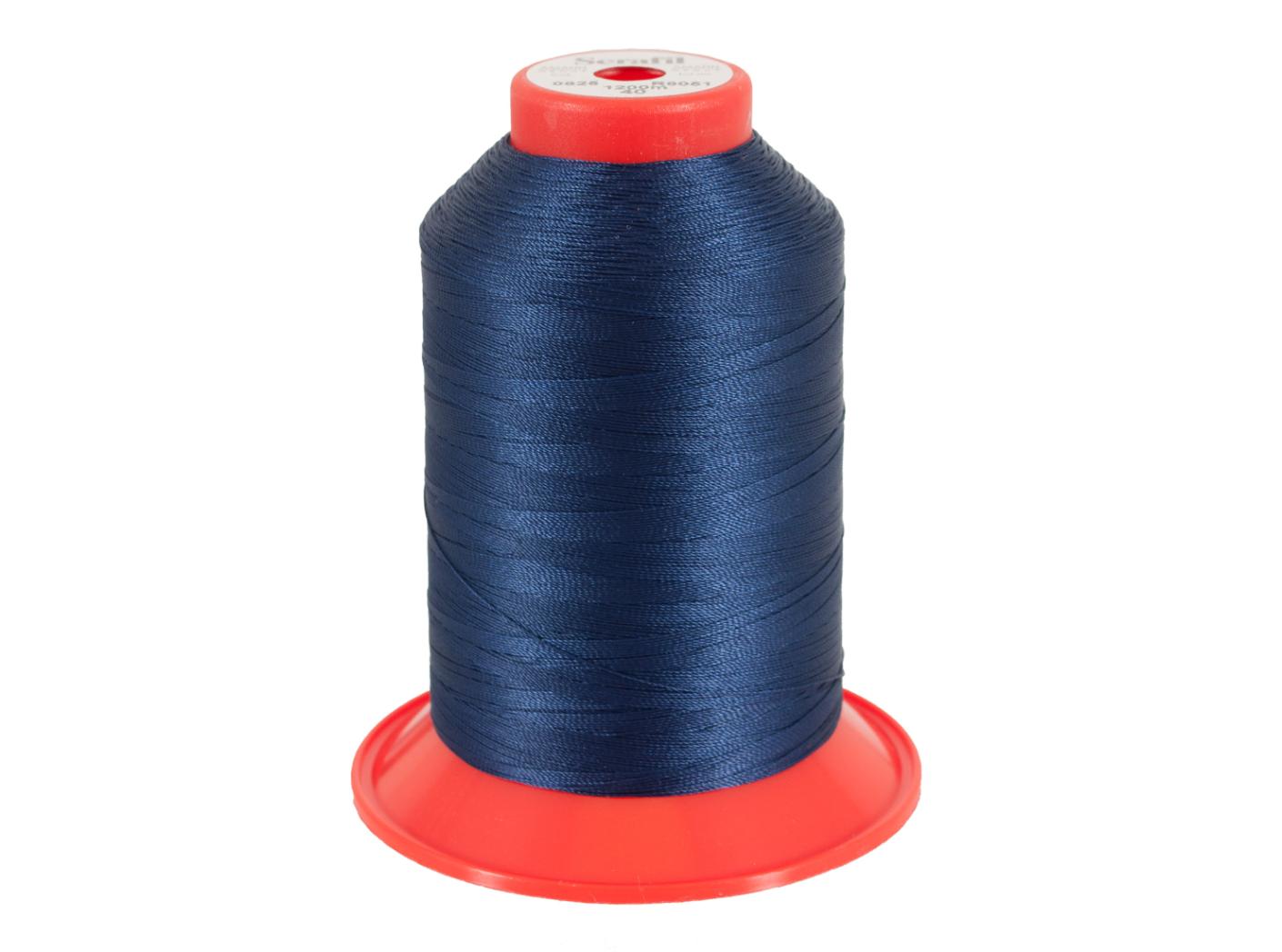 Sewing thread Serafil 40, 825 Dark blue, 1200m/rl Sewing thread Serafil 40, 825 Dark blue, 1200m/rl