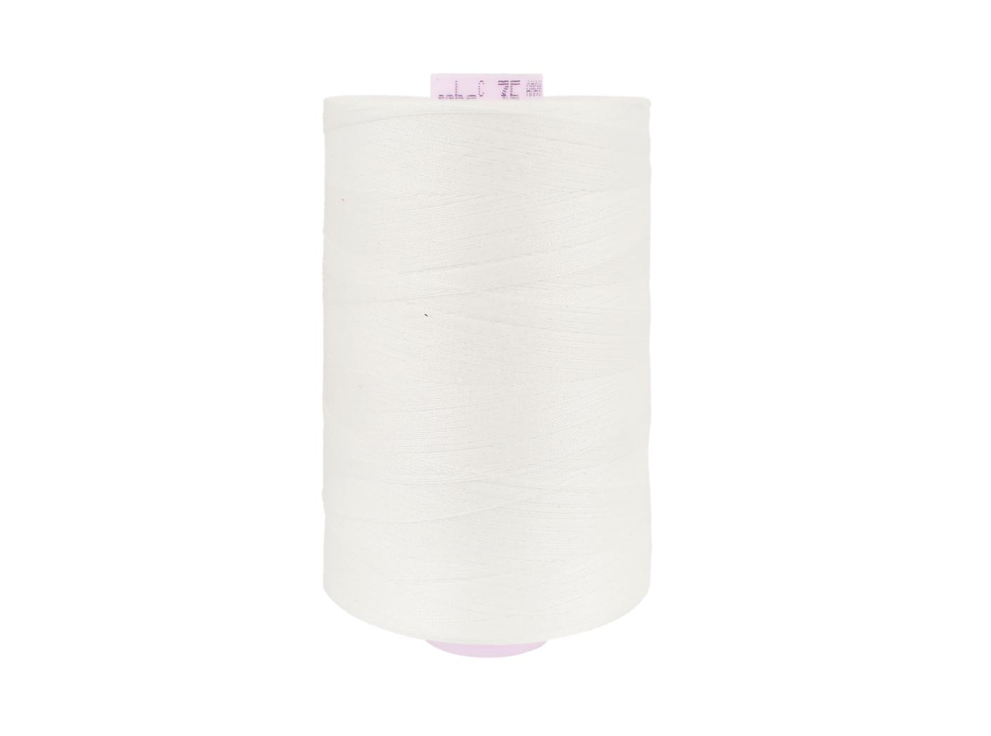 Sewing thread Saba 35, 1000 White, 5000m/rl Sewing thread Saba 35, 1000 White, 5000m/rl