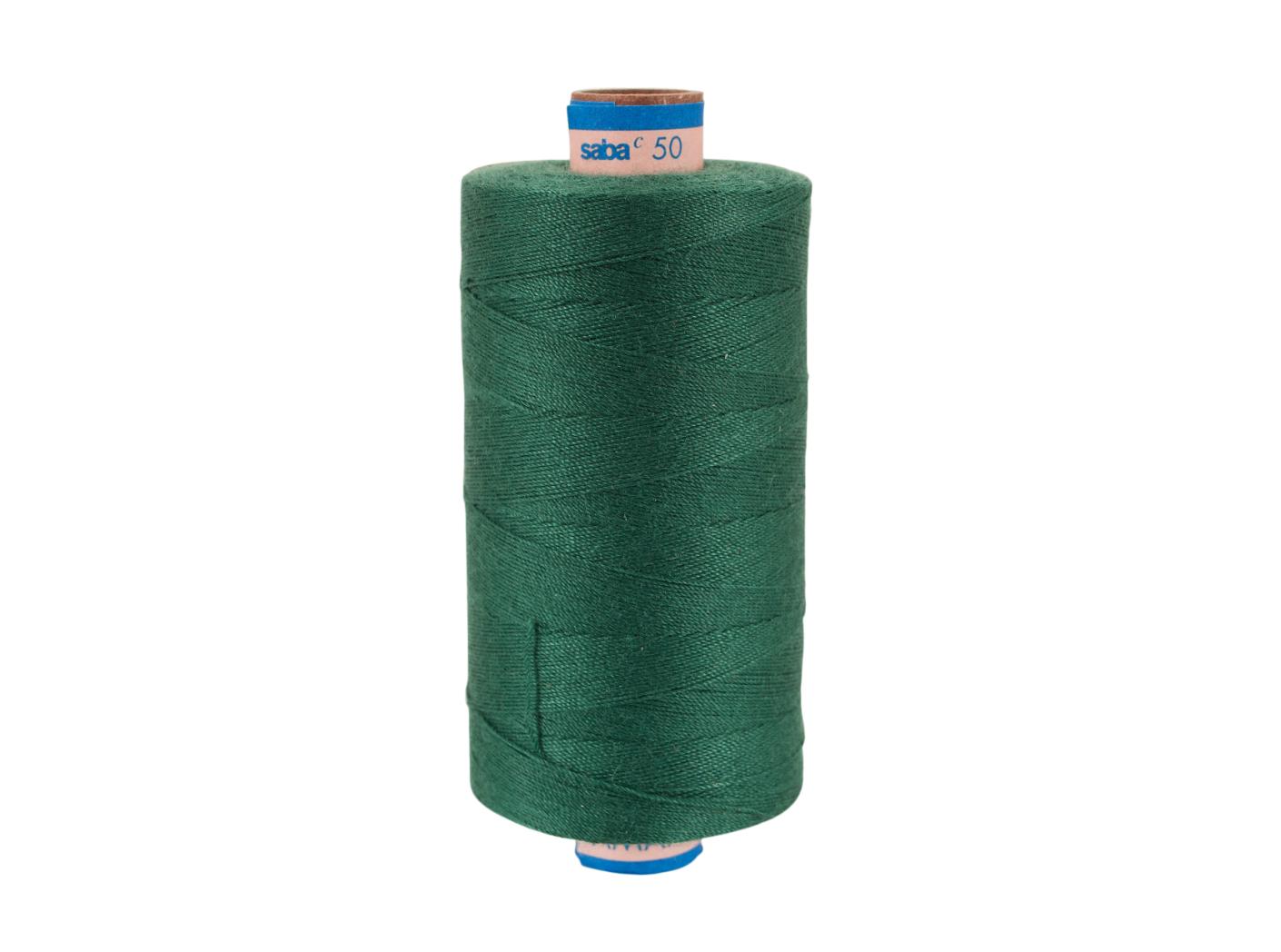 Sewing thread Saba 50, 1097 Green, 500m/rl Sewing thread Saba 50, 1097 Green, 500m/rl