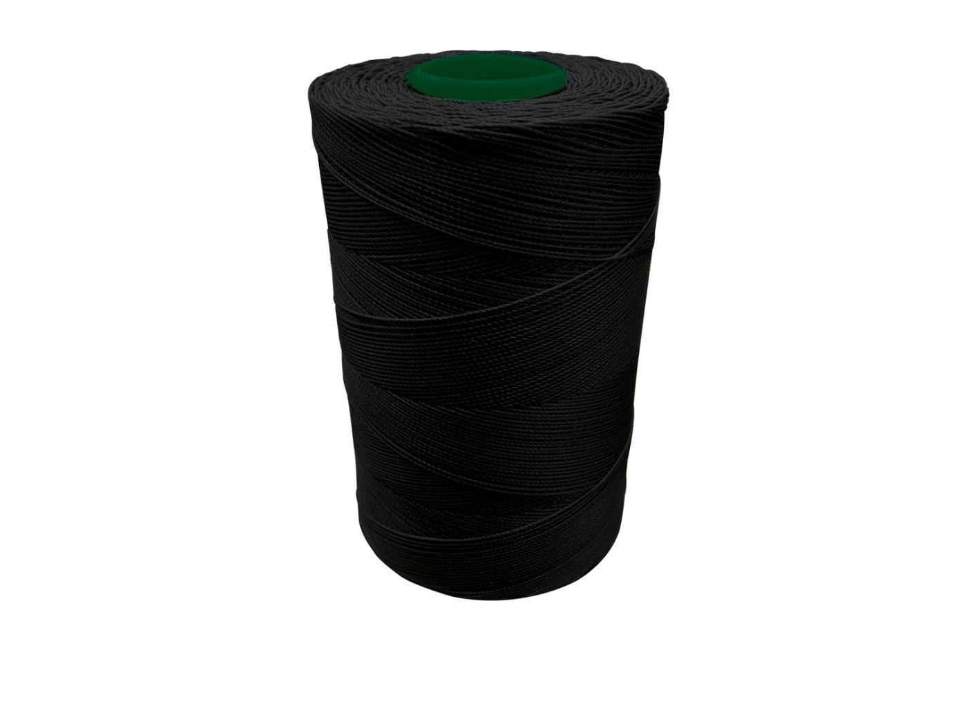 Sewing thread Serafil 15 waxed T90, 4000 Black, 1000m/rl Sewing thread Serafil 15 waxed T90, 4000 Black, 1000m/rl