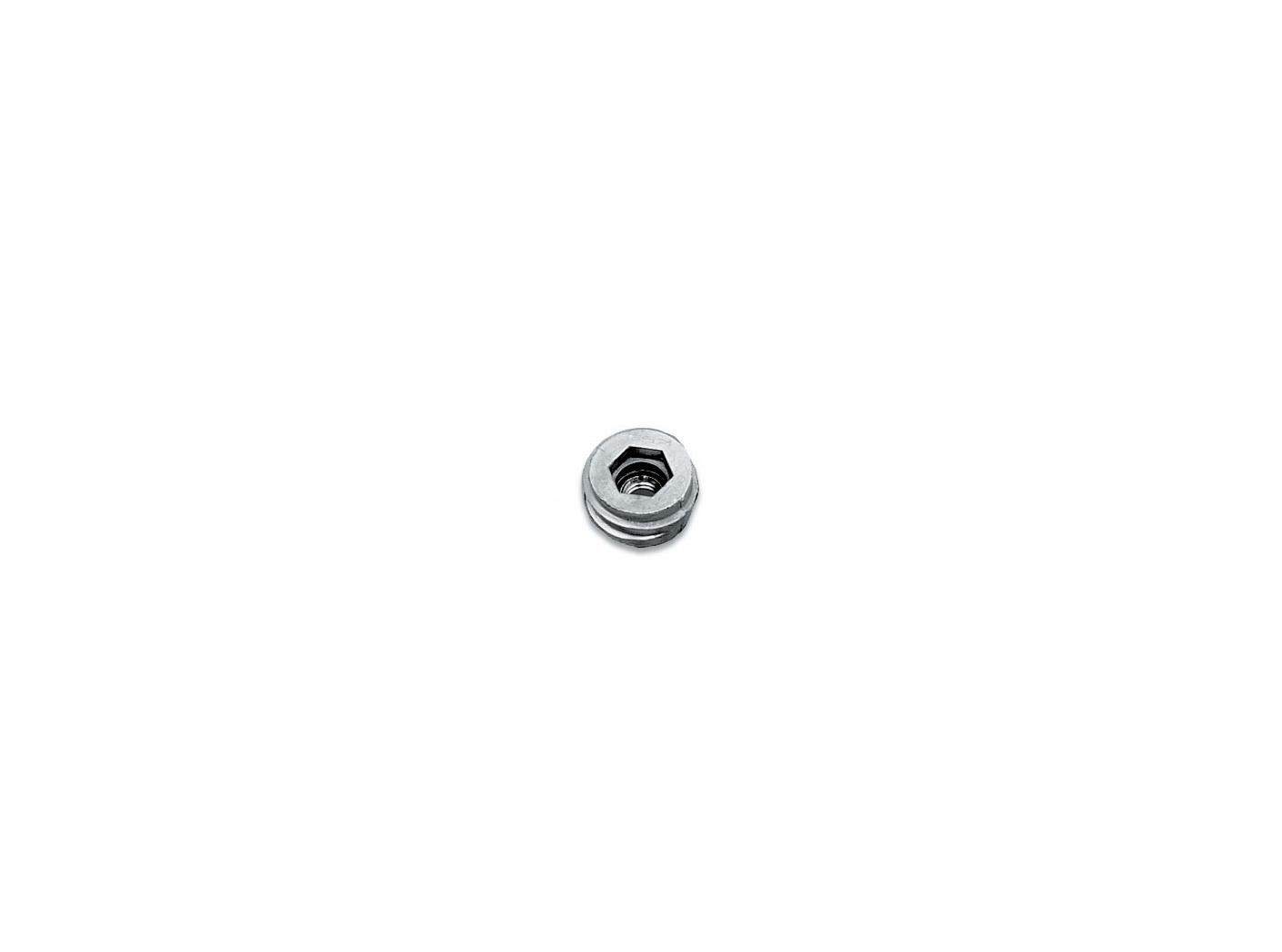 Fastener fittings Kea round with M8 nut, Ø22mm Fastener fittings Kea round with M8 nut, Ø22mm