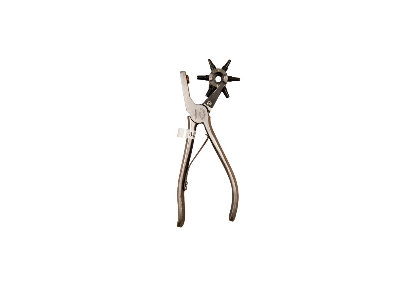 Revolving punch plier with forged pipes Osborne Revolving punch plier with forged pipes Osborne