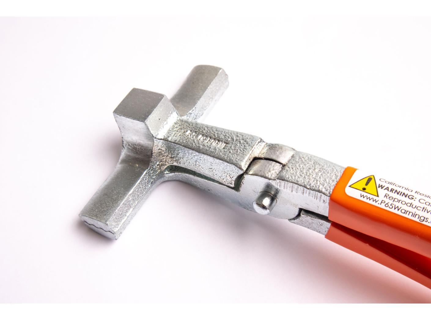 Webbing plier with wide bit Webbing plier with wide bit