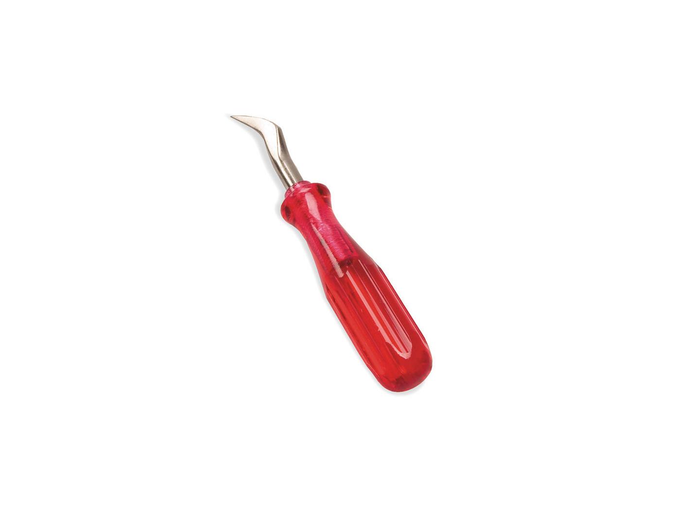 Staple remover Osborne 763 red plastic shaft Staple remover Osborne 763 red plastic shaft