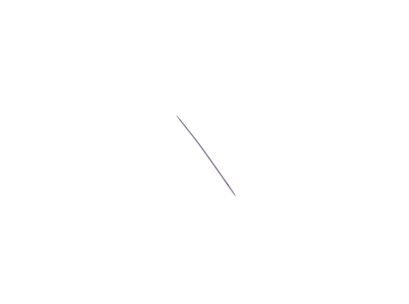 Double point needle Double point needle