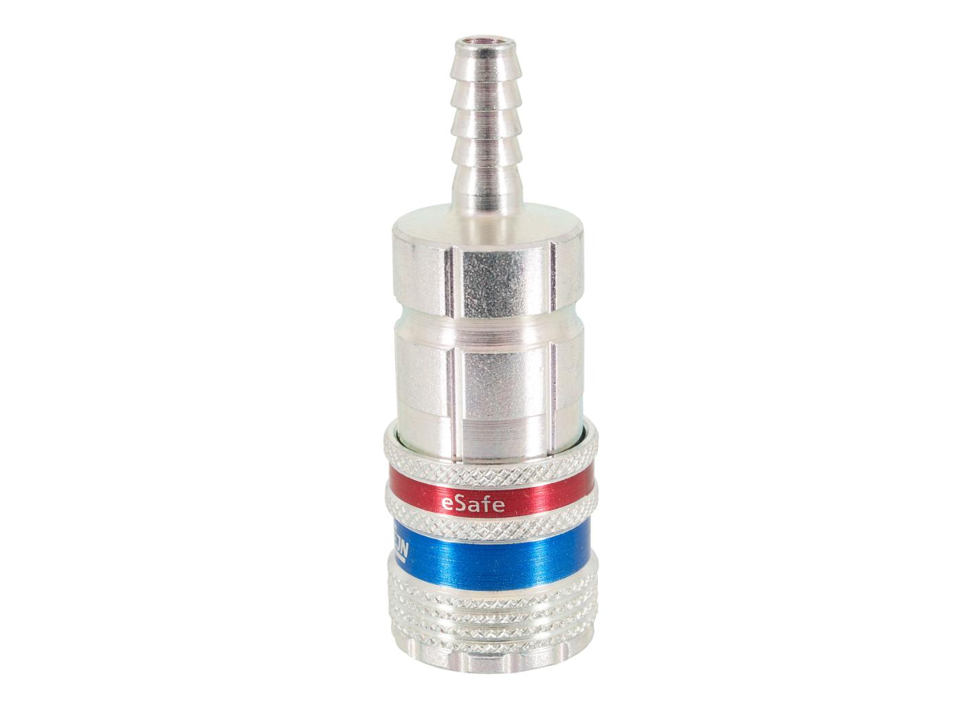 Quick release coupling ESAFE 320-2002, 6,3mm hose tail Quick release coupling ESAFE 320-2002, 6,3mm hose tail