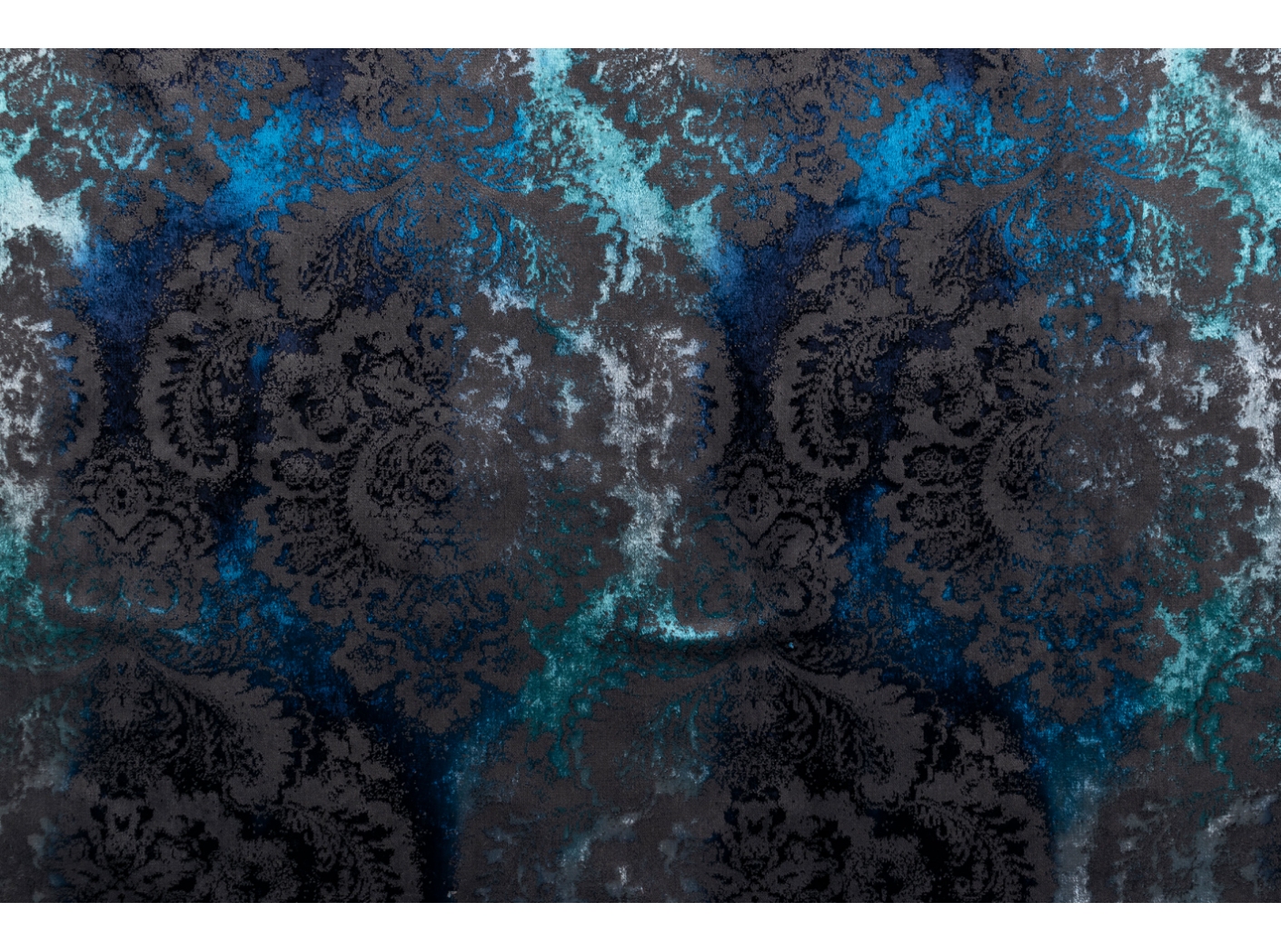 Fabric Barok Medallion 406 Blu Fabric Barok Medallion 406 Blu