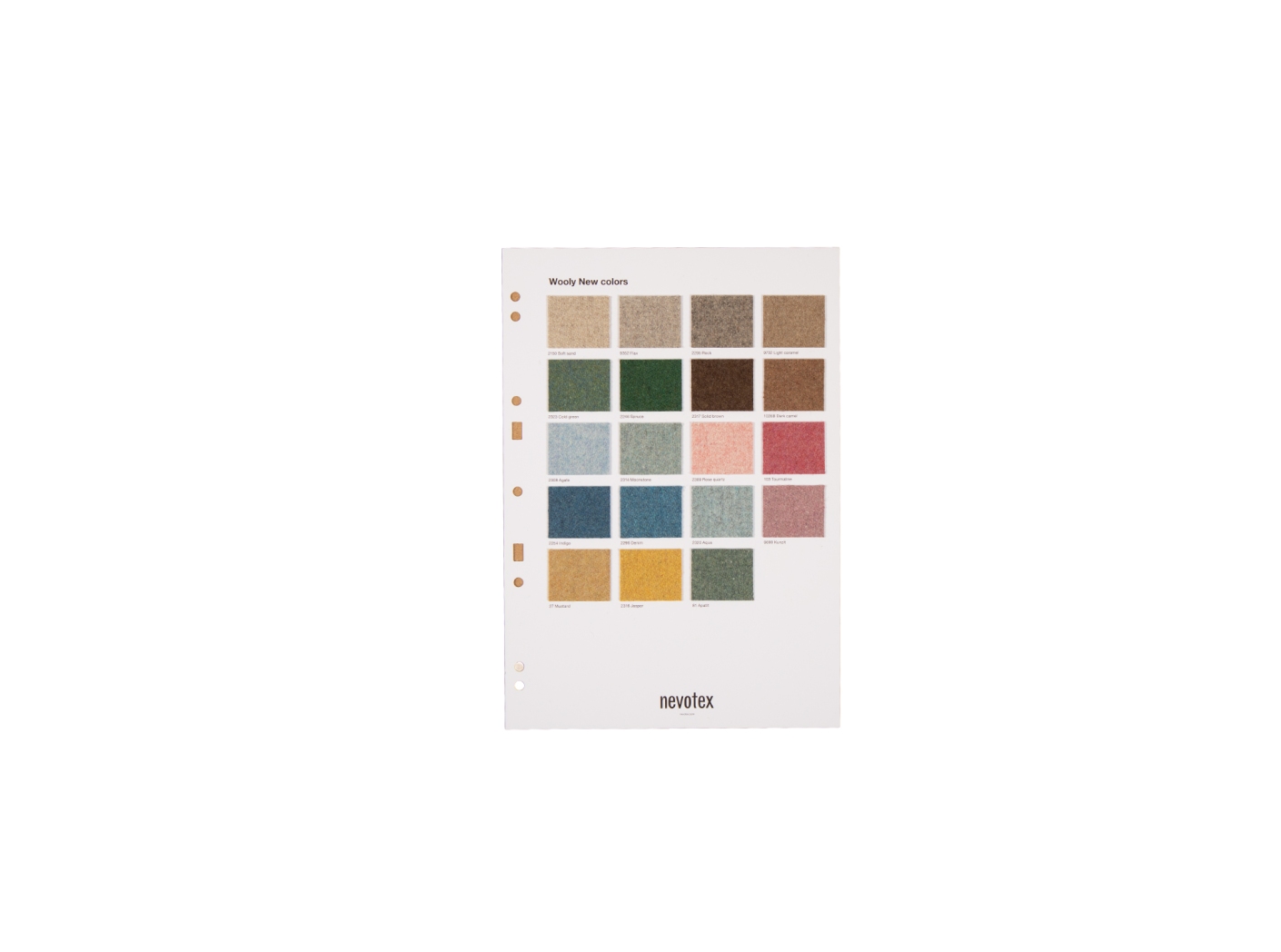Folder Wooly 19 new colors Folder Wooly 19 new colors