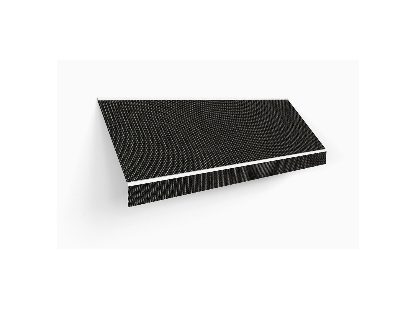 Awning fabric Docril 00114 Pique black, 120cm Awning fabric Docril 00114 Pique black, 120cm