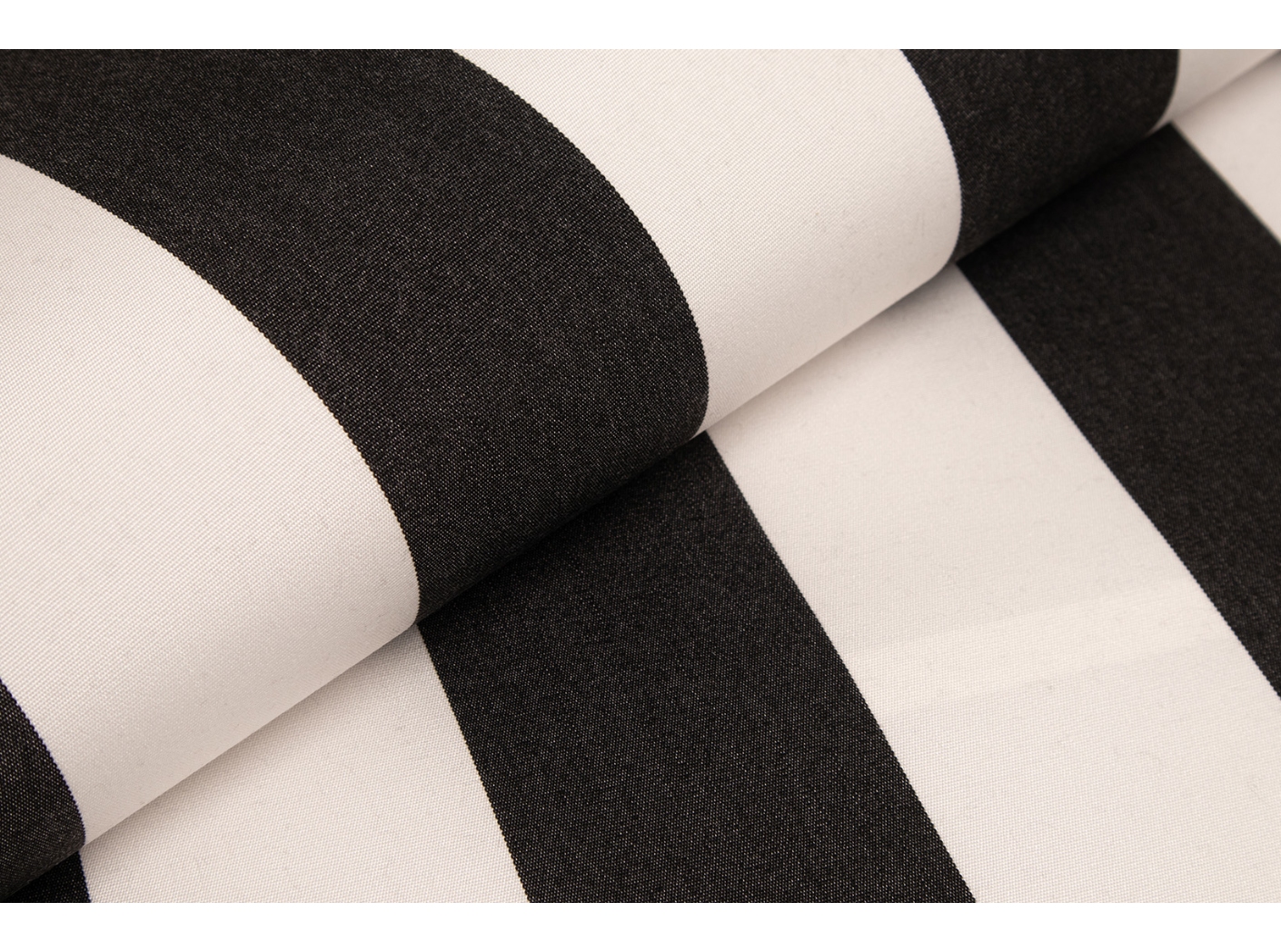 Awning fabric Docril Stripe 00014 White/Black, 120cm Awning fabric Docril Stripe 00014 White/Black, 120cm