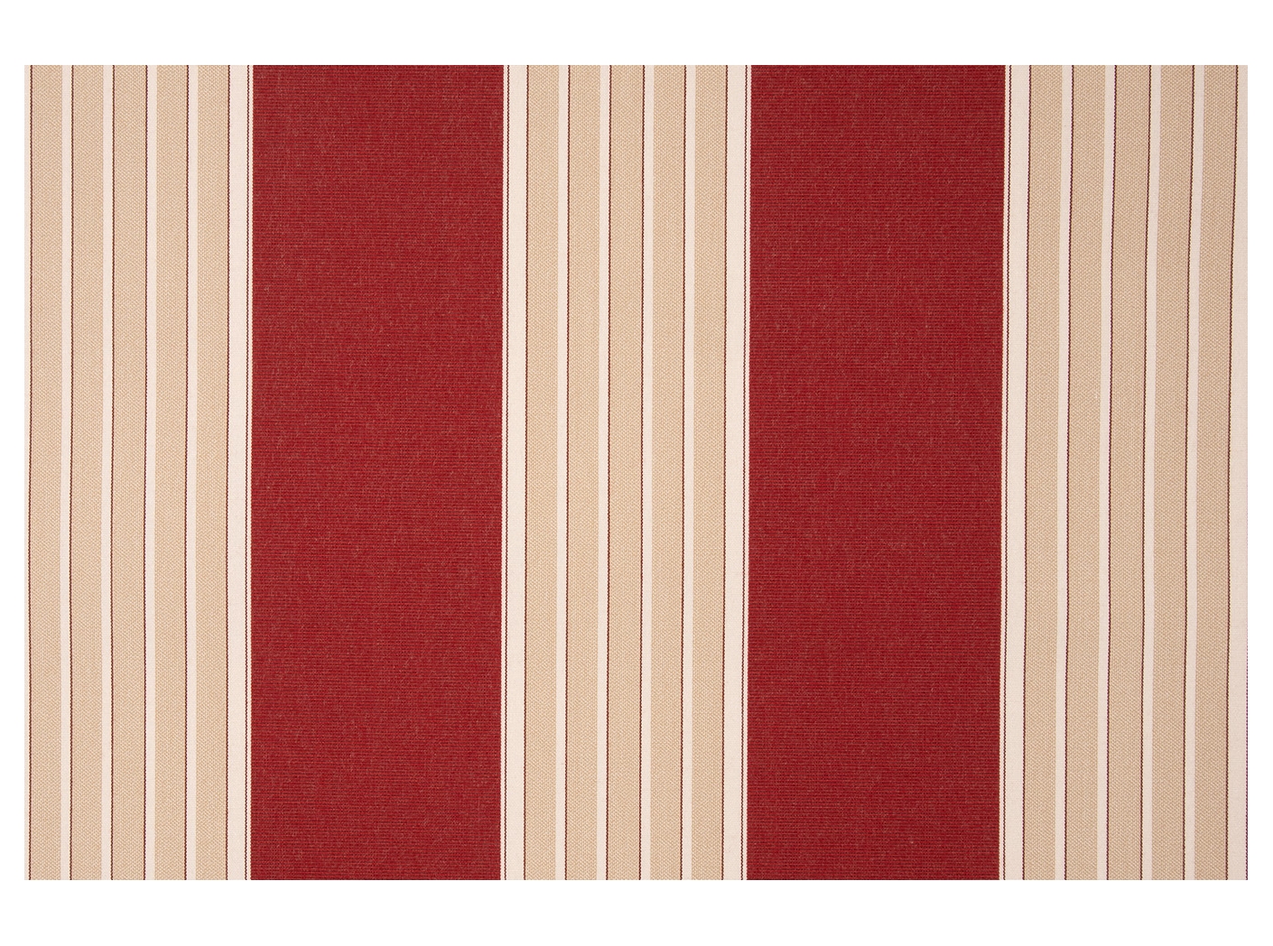 Awning fabric Docril Stripe 00364 Geometric red rye, 120cm Awning fabric Docril Stripe 00364 Geometric red rye, 120cm