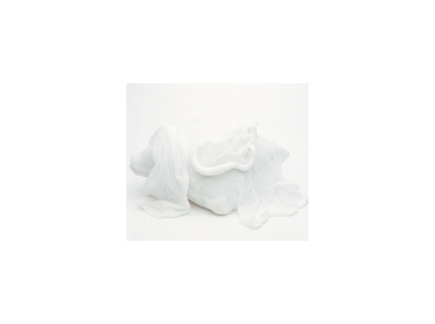 Knitted fabric stretch White, 55-210cm, ca 150m/10kg/fp Knitted fabric stretch White, 55-210cm, ca 150m/10kg/fp