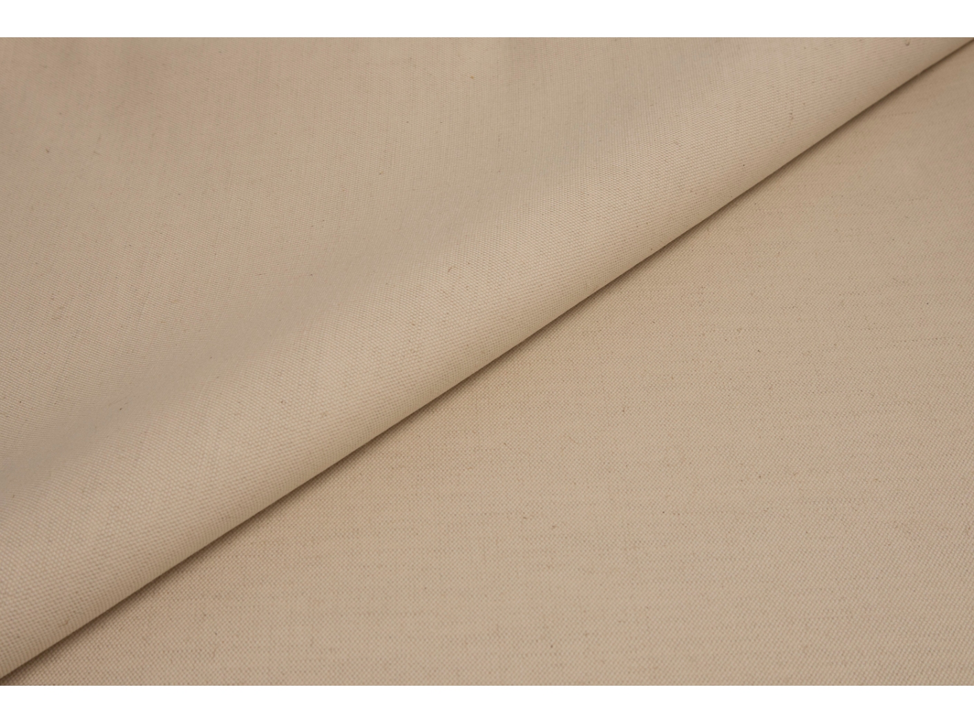 Linen fabric with 50% cotton White melange, 150cm, 285g Linen fabric with 50% cotton White melange, 150cm, 285g