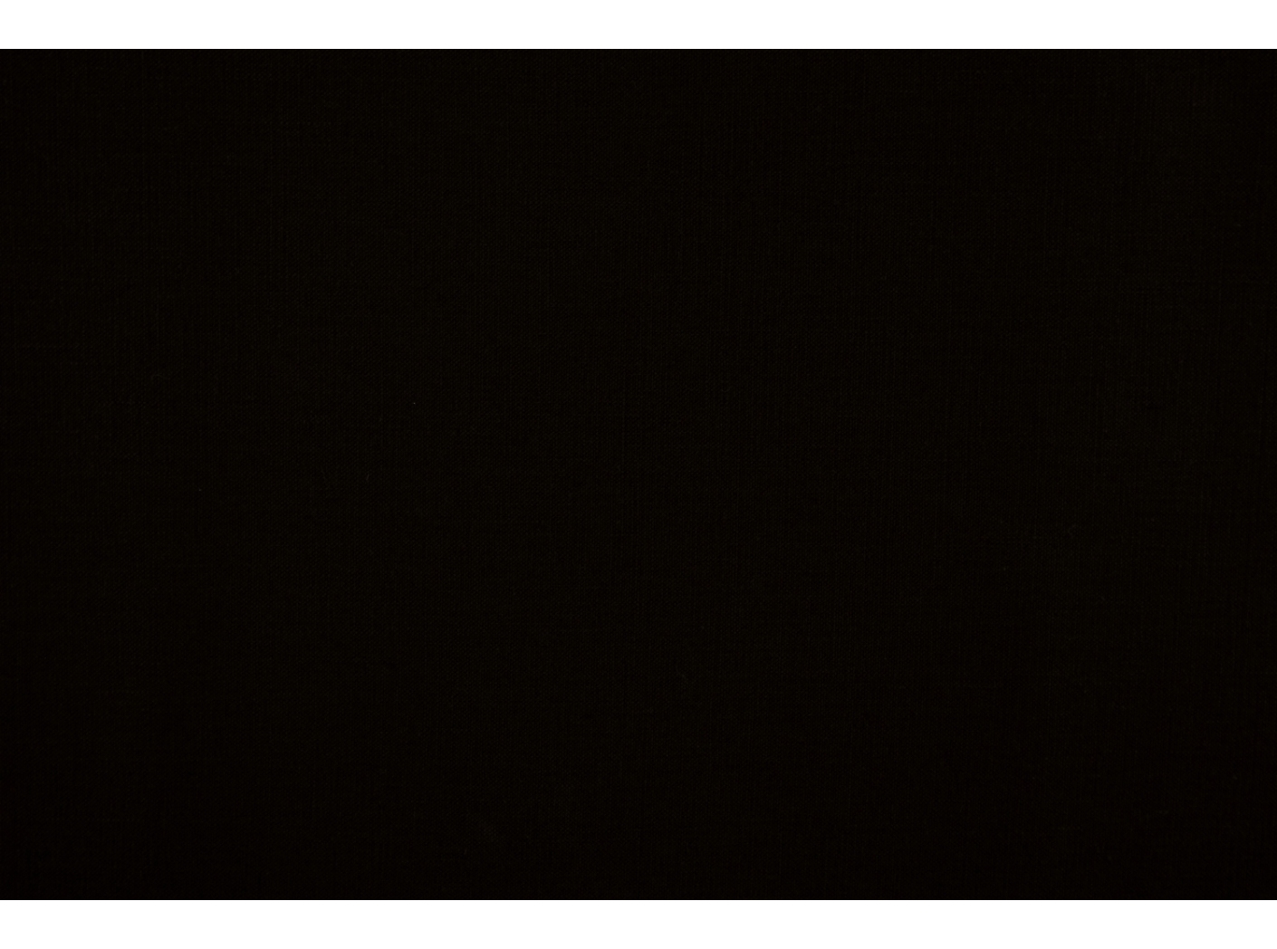 Linen fabric Black, 130cm, 650g Linen fabric Black, 130cm, 650g