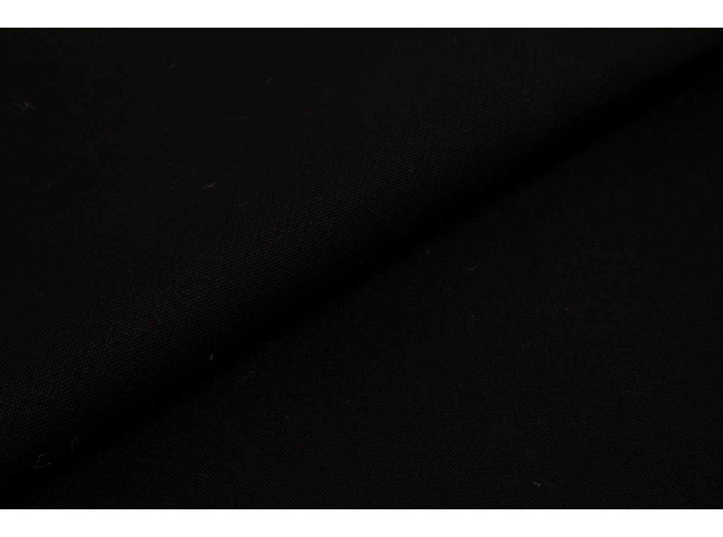 Linen fabric Black, 130cm, 650g Linen fabric Black, 130cm, 650g
