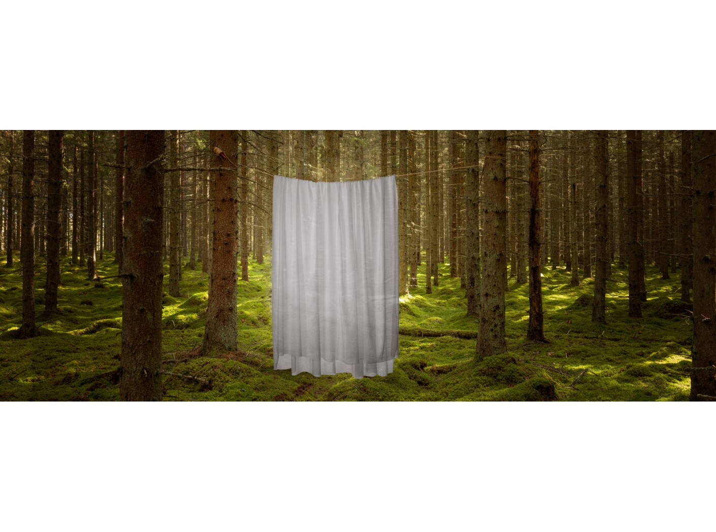 Curtain Chieri FR 008 Grey, 300cm Curtain Chieri FR 008 Grey, 300cm
