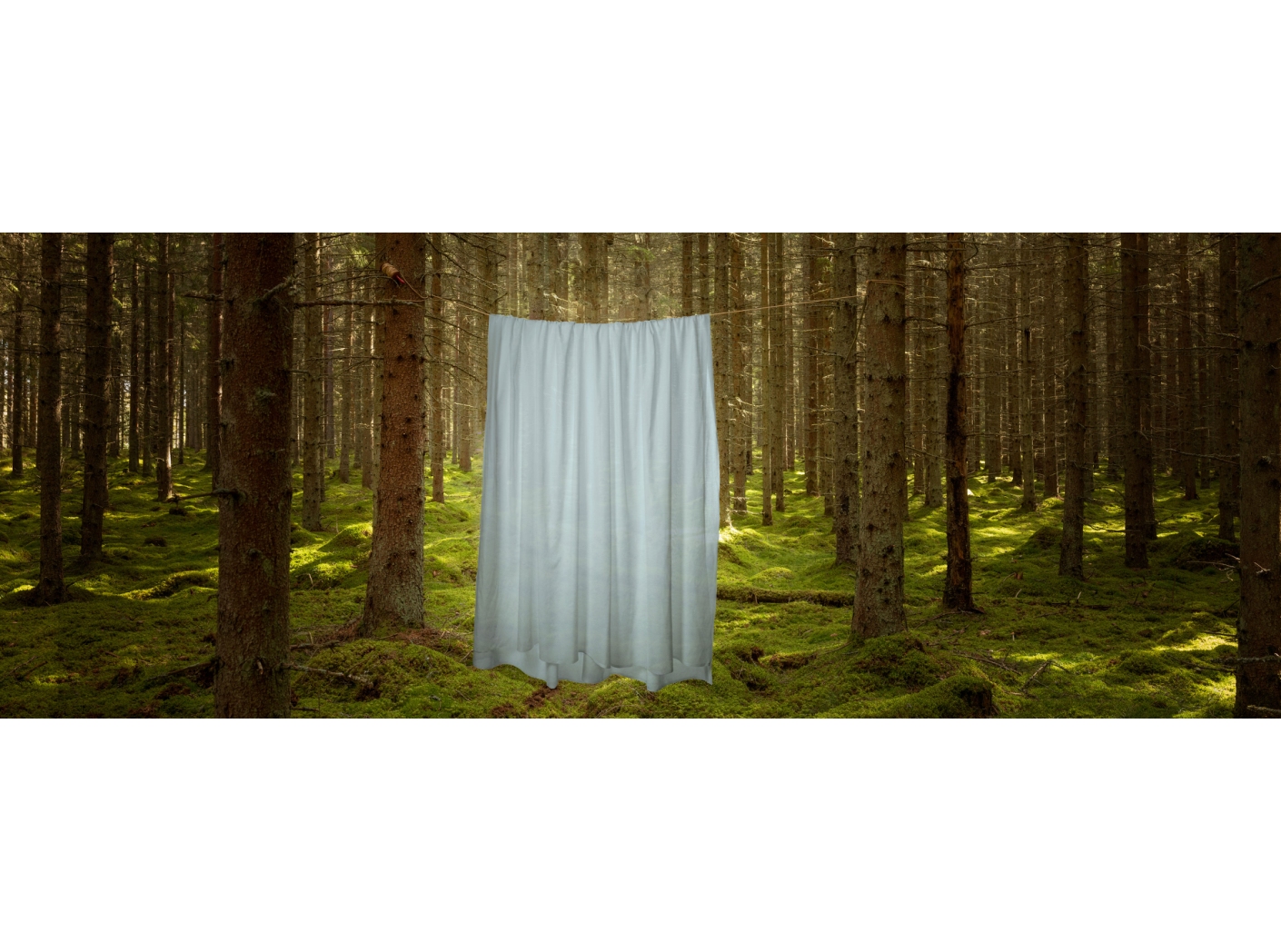 Curtain Verona FR 08 Steel, 330cm Curtain Verona FR 08 Steel, 330cm