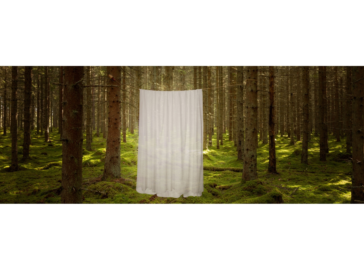 Curtain Udine FR 003 Natural, 300cm Curtain Udine FR 003 Natural, 300cm