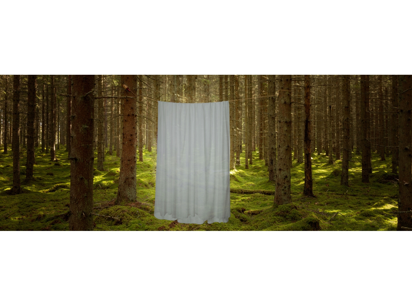 Curtain Udine FR 013 Grey, 300cm Curtain Udine FR 013 Grey, 300cm