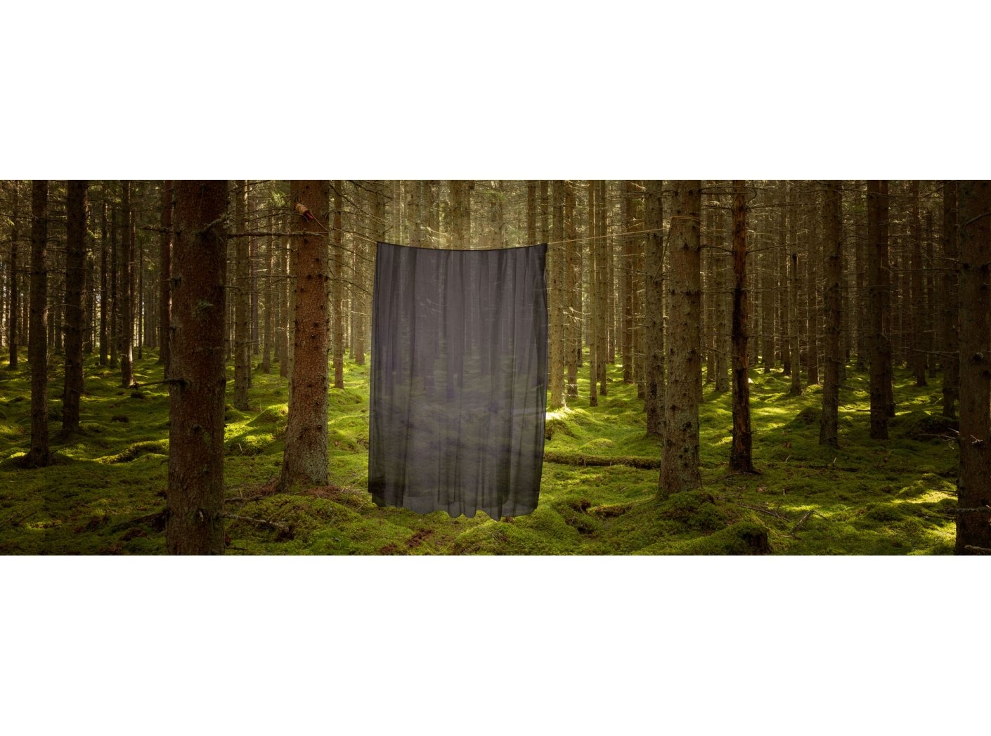 Curtain Modena FR 190 Anthra, 300cm Curtain Modena FR 190 Anthra, 300cm
